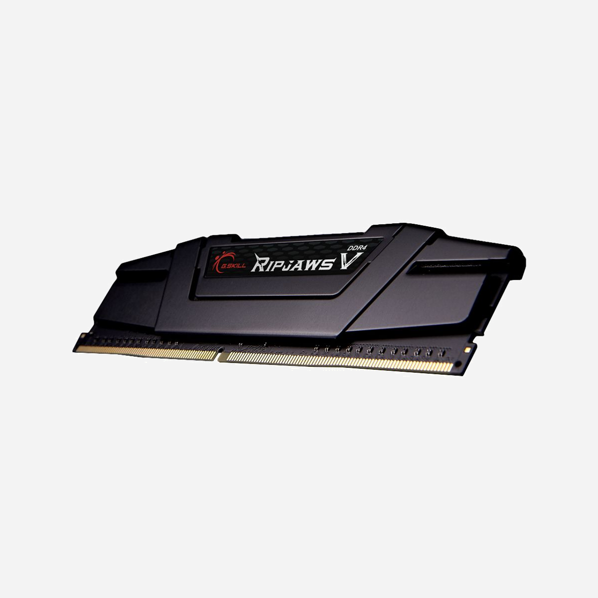 G.Skill Ripjaws V 16GB DDR4-3200 CL16 DIMM 288-Pin 1.2V/1.35V Unbuffered non-ECC Radiateur Noir (1x16GB) XMP Intel - F4-3200C16S-16GVK - G.Skill Ripjaws V 16GB DDR4-3200Mhz. composant pour: PC/serveur, Mémoire interne: 16 Go, Disposition de la mémoire (modules x dimensions): 1 x 16 Go, Type de mémoire interne: DDR4, Fréquence de la mémoire: 3200 MHz, Support de mémoire: 288-pin DIMM, Latence CAS: 16, Couleur du produit: Noir