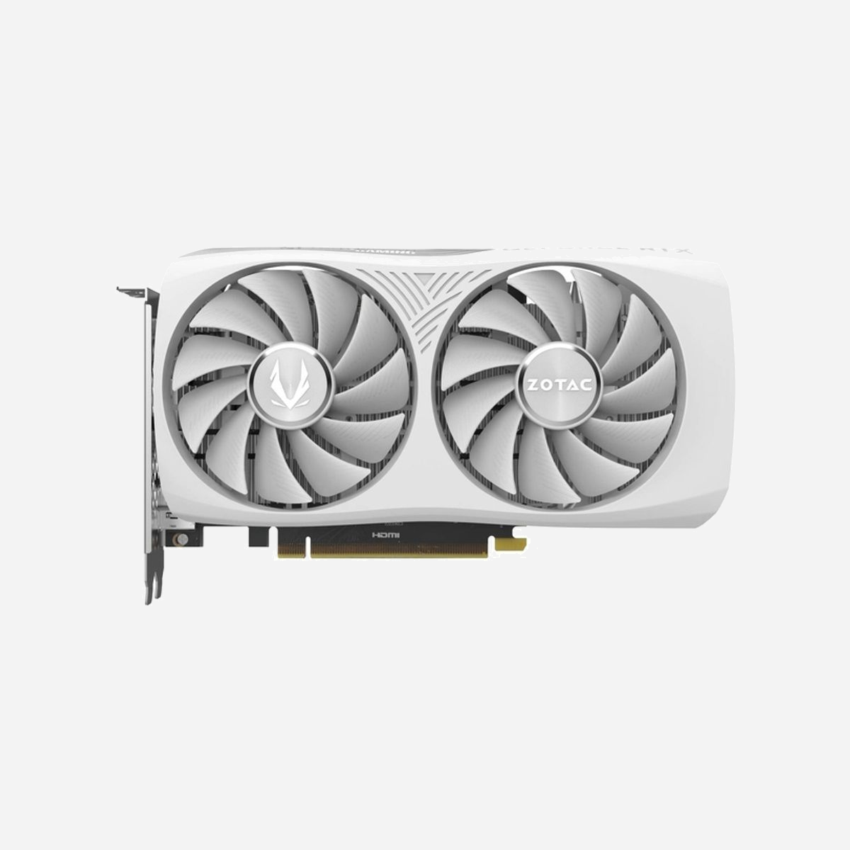 Zotac GeForce RTX 4060 8GB GDDR6 ZT-D40600Q-10M, Fréquence Boost 2490MHz, PCIe 4.0 x8, 3x DisplayPort 1.4a, HDMI 2.1a, IceStorm 2.0 - Zotac ZT-D40600Q-10M. Processeur graphique famille: NVIDIA, Processeur graphique: GeForce RTX 4060. Mémoire carte graphique distincte: 8 Go, Type de mémoire de l'adaptateur graphique: GDDR6, Mémoire Bus: 128 bit. Résolution maximale: 7680 x 4320 pixels. Version DirectX: 12 Ultimate, Version OpenGL: 4.6. Type d'interface: PCI Express x8 4.0. Type de refroidissement: Actif, Nombre de ventilateurs: 2 ventilateur(s)