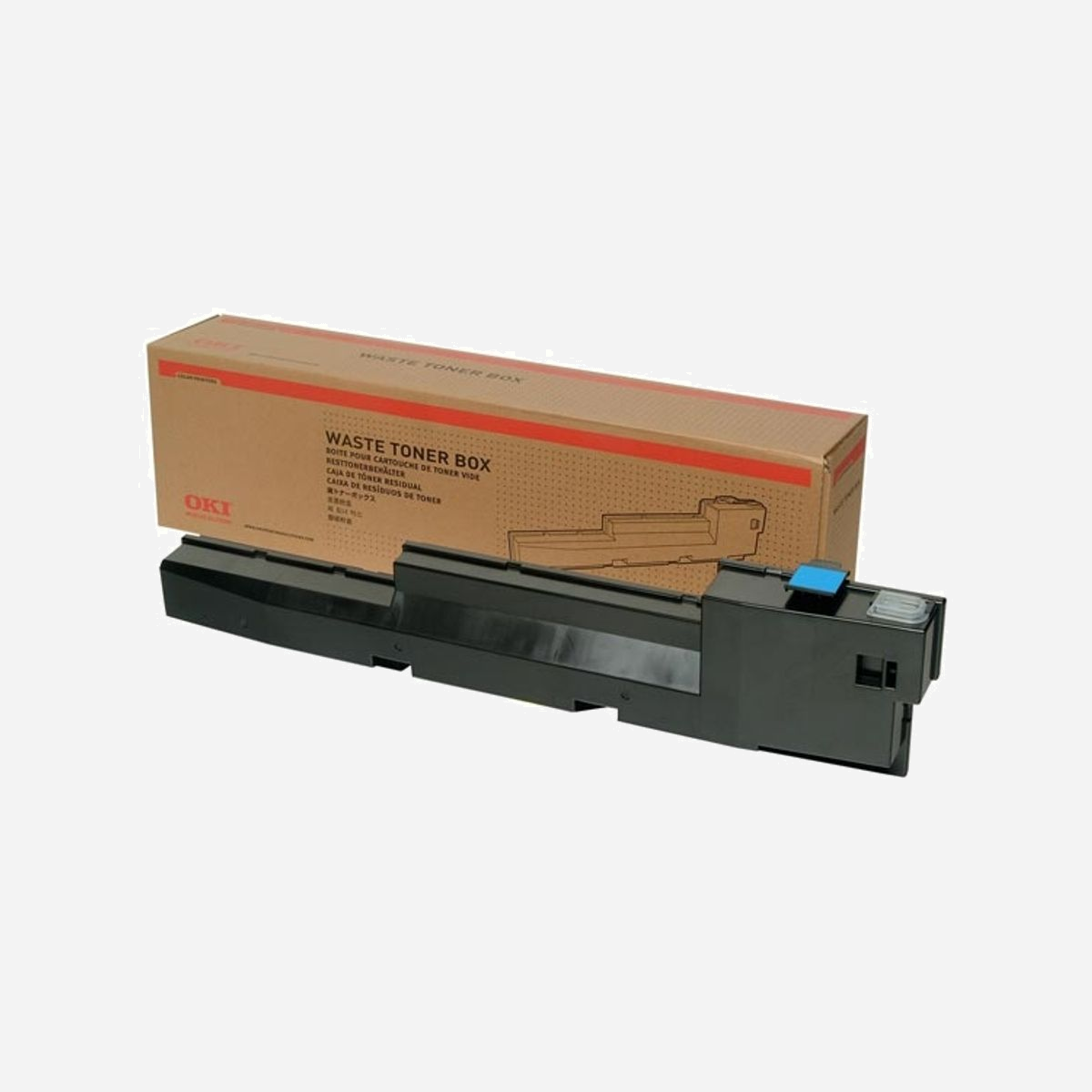 OKI 42869403 Collecteur Toner 30000 Pages LED Cyan Magenta Blanc Jaune pour C9600 & C9800, Poids 700g - Code SH 84439990 - Les consommables OKI Printing Solutions sont conçus pour être parfaitement compatibles avec les produits OKI Printing Solutions. Ils garantissent leur meilleur niveau de performances et leur pérennité.<br><br>Cartouches de toner, tambours, papiers, informations sur les consommables, programme de récupération des toners usagés et recyclage ...<br><br>Sélectionnez votre produit dans la liste déroulante pour trouver les consommables originaux OKI, cartouches de toner, tambours d'image et papiers, dont vous avez besoin.