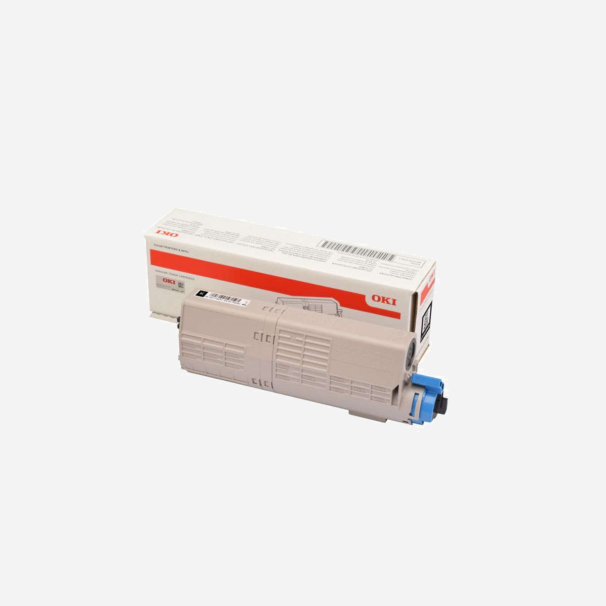 OKI 46490404 Cartouche Toner Original Noir, Rendement 1500 pages, Compatible OKI MC573dn, Quantité 1 pièce - Les consommables OKI Printing Solutions sont conçus pour être parfaitement compatibles avec les produits OKI Printing Solutions. Ils garantissent leur meilleur niveau de performances et leur pérennité.<br><br>Cartouches de toner, tambours, papiers, informations sur les consommables, programme de récupération des toners usagés et recyclage ...<br><br>Sélectionnez votre produit dans la liste déroulante pour trouver les consommables originaux OKI, cartouches de toner, tambours d'image et papiers, dont vous avez besoin.