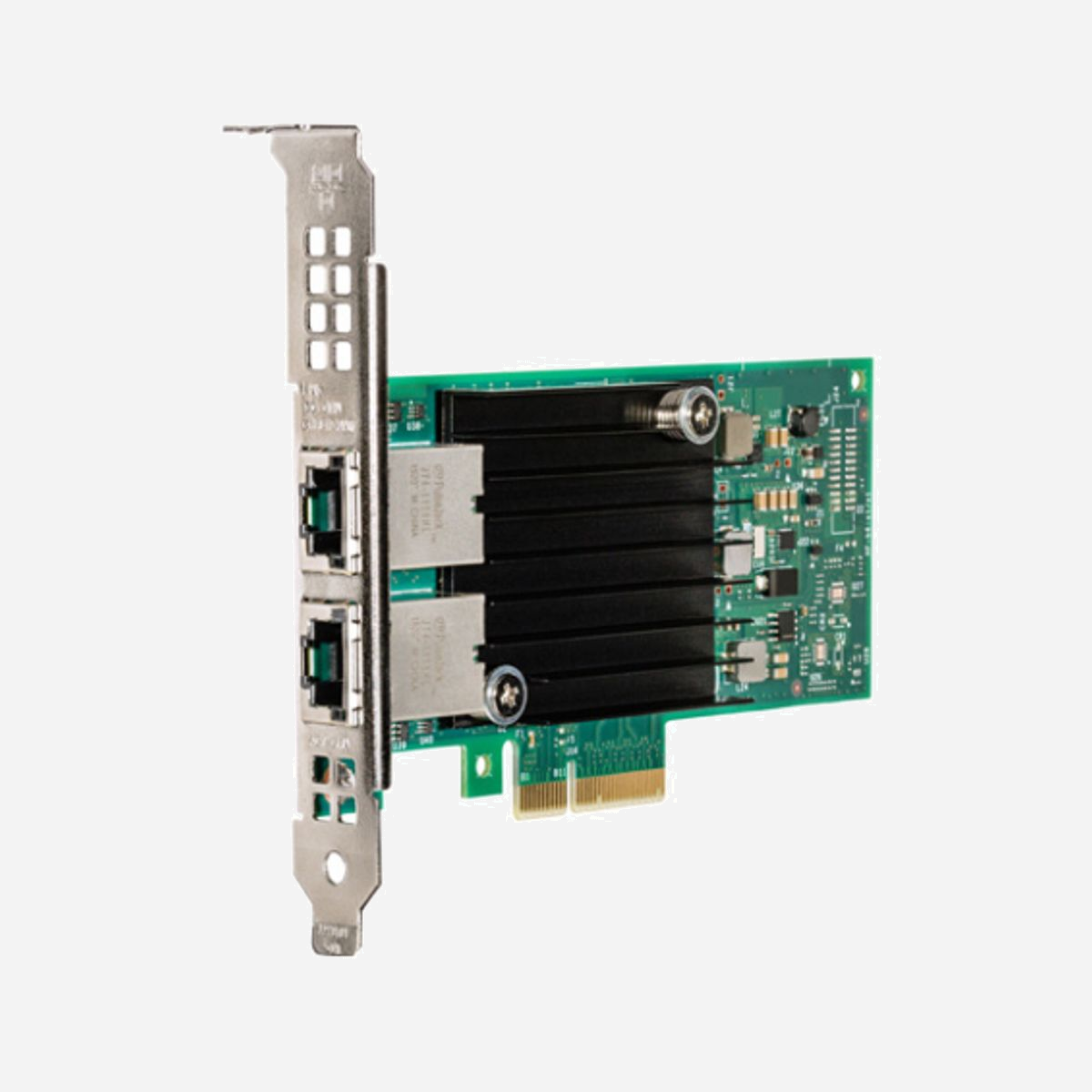 Intel X550-T2 Carte Réseau Serveur 2x10GbE RJ45, PCIe 3.0 x4, Contrôleur Intel X550, iSCSI/FCoE, VLAN, SR-IOV, VMDq, Windows/Linux - <b>iWARP/RDMA</b><br>iWARP fournit des services de matrice convergés à faible latence vers les centres de données via la technologie RDMA (Remote Direct Memory Access) sur Ethernet. Les principaux composants d'iWARP qui apportent cette faible latence sont le contournement du noyau, le placement direct de données et l'accélération du transport.<br><br><b>Technologie d'E/S Intel® Data Direct</b><br>La technologie d'E/S Intel® Data Direct I/O est une technologie de plate-forme qui renforce l'efficacité de traitement des données d'E/S pour la livraison et la consommation des données des périphériques d'E/S. Avec la technologie d'E/S Intel® Data Direct I/O, les cartes réseau et les contrôleurs Intel® pour serveurs communiquent directement avec la mémoire embarquée sans passer par la mémoire système : la latence est réduite, la bande passante des E/S est accrue et la consommation d'énergie baisse.<br><br><b>Compatible PCI-SIG* SR-IOV</b><br>La virtualisation SR-IOV (Single-Root I/O Virtualization) implique le partage en natif (directement) d'une seule ressource d'E/S entre plusieurs machines virtuelles. SR-IOV offre un mécanisme qui permet à une fonction de racine unique, par exemple un seul port Ethernet, d'apparaître comme plusieurs périphériques physiques distincts.<br><br><b>Partitionnement flexible de port</b><br>La technologie de partitionnement flexible de port (Flexible Port Partitioning) utilise la norme industrielle PCI SIG SR-IOV pour diviser efficacement votre périphérique Ethernet physique en plusieurs périphériques virtuels, la qualité de service étant assurée par l'affectation à chaque processus d'une fonction virtuelle et d'une portion suffisante de bande passante.<br><br><b>Files d'attente VMDq (Virtual Machine Device Queues)</b><br>Les files d'attente de machines virtuelles VMDq (Virtual Machine Device Queues) sont une technologie conçue pour décharger le moniteur de machine virtuelle (VMM) d'une partie de la charge de commutation vers des matériels réseau conçus pour s'acquitter de cette fonction. VMDq réduit considérablement les traitements associés à la commutation des E/S dans le moniteur de machine virtuelle, ce qui améliore sensiblement le rendement et plus généralement les performances du système