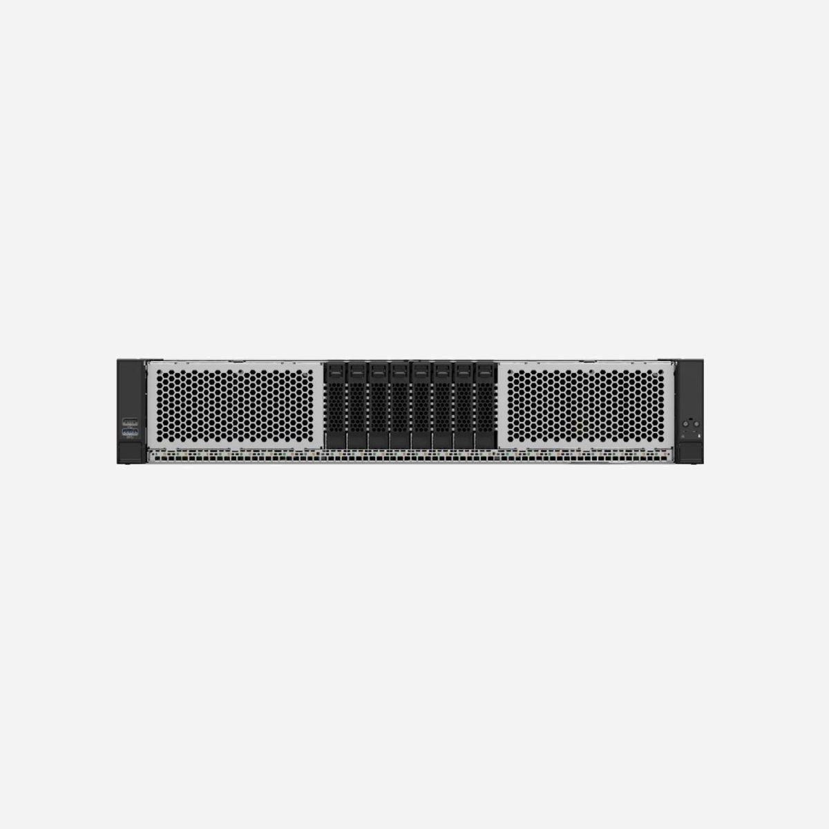 Intel Server System M50CYP2UR208 - Intel C621A, LGA 4189, Rack 2U, 2x CPU, 32 DIMM DDR4, RAID 0/1/5/10, IPMI, TPM 2.0, 2x 2100W Redondant - <b>Technologie de virtualisation Intel® pour les E/S réparties (VT-d)</b><br>La technologie de virtualisation Intel® VT pour les E/S répartis (VT-d) prolonge la prise en charge existante de la technologie de virtualisation Intel® VT pour IA-32 (VT-x) et Itanium® (VT-i) en ajoutant une nouvelle prise en charge pour la virtualisation des périphériques d'E/S. La technologie de virtualisation Intel® VT pour les E/S répartis peut aider les utilisateurs à améliorer la sécurité et la fiabilité de leurs systèmes, ainsi que les performances des périphériques d'E/S dans les environnements virtualisés.<br><br><b>Version du TPM</b><br>Le module TPM (Trusted Platform Module) est un composant qui assure la sécurité au niveau matériel lors de l'amorçage du système par le biais de clés de sécurité stockées, de mots de passe et de fonctions de chiffrement et de hachage.<br><br><b>Contrôleur BMC intégré avec IPMI</b><br>L'interface IPMI (Intelligent Platform Management Interface) est une interface normalisée pour la téléadministration d'ordinateurs. Le BMI (Baseboard Management Controller) intégré est un microcontrôleur spécialisé qui active l'interface IPMI.<br><br><b>Graphiques intégrés</b><br>Une solution graphique intégrée permet d'obtenir une qualité visuelle exceptionnelle, des performances graphiques supérieures et des options d'affichage flexibles sans carte graphique séparée.<br><br><b>Mémoire Intel® Optane™ prise en charge</b><br>La mémoire Intel® Optane™ est une nouvelle classe révolutionnaire de mémoire rémanente qui se trouve entre la mémoire système et le stockage pour accélérer les performances et la réactivité du système. Lorsqu'elle est associée au pilote de la technologie de stockage Intel® Rapid, elle gère de manière transparente plusieurs niveaux de stockage tout en présentant un lecteur virtuel au SE, assurant que les données les plus utilisées sont hébergées sur le niveau de stockage le plus rapide. La mémoire Intel® Optane™ nécessite une configuration matérielle et logicielle spécifique. Consultez pour obtenir les exigences de configuration.<br><br><b>Configuration RAID</b><br>RAID (Redundant Array of Independent Disks) est une technologie de stockage qui combine plusieurs composants d'unité de disque dans une même unité logique, et qui distribue les données dans la batterie de disques définie par les niveaux RAID, indiquant le niveau de redondance et de performances requis.<br><br><b>Module de téléadministration Intel® - Support</b><br>Le module de téléadministration Intel® vous permet d'accéder en toute sécurité à vos serveurs et aux autres périphériques et de les contrôler, depuis n'importe quelle machine sur le réseau. L'accès à distance comprend la fonctionnalité de téléadministration, y compris le contrôle de l'alimentation, la prise de contrôle écran-clavier-souris (KVM) et la redirection de média, avec une carte réseau d'administration dédiée.<br><br><b>Technologie Intel® Advanced Management</b><br>La technologie Intel® Advanced Management comprend une connexion réseau isolée, indépendante, sécurisée et haute fiabilité avec une configuration de contrôleur BMC intégré dans le BIOS. Elle comprend aussi une interface utilisateur intégrée qui introduit d'importantes capacités de diagnostic de plate-forme par le réseau, un inventaire de plate-forme hors bande, des mises à jour fiables des microprogrammes, et la détection automatique du décrochage de contrôleur BMC intégré et sa réinitialisation.<br><br><b>Nb. de liaisons UPI</b><br>Les liaisons Intel® Ultra Path Interconnect (UPI) sont un bus d'interconnexion de point à point à grande vitesse entre les processeurs, offrant une bande passante et des performances accrues par rapport à Intel® QPI.<br><br><b>Intel® Node Manager</b><br>Intel® Intelligent Power Node Manager est une technologie résidant sur la plate-forme qui applique les politiques thermiques et électriques pour la plate-forme. Elle permet de gérer les centres de données en termes d'énergie électrique et thermique en affichant une interface externe au logiciel de gestion dans laquelle paramétrer les politiques de la plate-forme. Elle permet également l'utilisation de modèles d'utilisation adaptés aux centres de données comme la limitation de puissance.<br><br><b>Pris en charge par la mémoire persistante Intel® Optane™ DC</b><br>La mémoire persistante Intel® Optane™ DC est un type révolutionnaire de mémoire rémanente située entre la mémoire et le stockage pour offrir une grande capacité de mémoire abordable comparable aux performances de la DRAM. Offrant une grande capacité de mémoire au niveau système lorsqu'elle est associée à de la DRAM traditionnelle, la mémoire persistante Intel Optane DC contribue à transformer les charges de travail critiques contraintes par la mémoire, qu'il s'agisse du Cloud, de bases de données, d'analyse en mémoire, de virtualisation et de réseaux de fourniture de contenu.