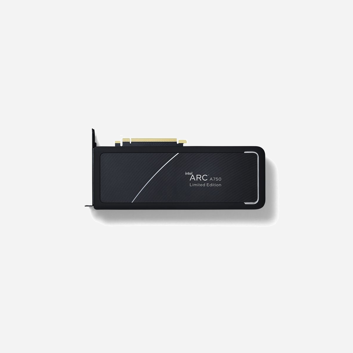 Intel Arc A750 8GB GDDR6 - GPU 2050MHz, 7680x4320, PCIe 4.0, DirectX 12 Ultimate, OpenGL 4.6, 2x HDMI 2.1, 2x DisplayPort 2.0, Refroidissement actif - Intel Arc A750 Graphics. Processeur graphique famille: Intel, Processeur graphique: Arc A750, Fréquence du processeur: 2050 MHz. Mémoire carte graphique distincte: 8 Go, Type de mémoire de l'adaptateur graphique: GDDR6, Mémoire Bus: 256 bit. Résolution maximale: 7680 x 4320 pixels. Version DirectX: 12 Ultimate, Version OpenGL: 4.6. Type d'interface: PCI Express x16 4.0. Type de refroidissement: Actif, Nombre de ventilateurs: 2 ventilateur(s)