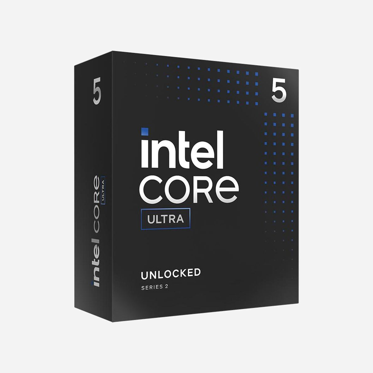 Intel Core Ultra 5 225F - 10 cœurs/10 threads, 4.9GHz Turbo, 20Mo Smart Cache, FCLGA1851, DDR5-6400, Intel AI Boost, 19 TOPs, 65W TDP - Intel Core Ultra 5 225F. Famille de processeur: Intel Core Ultra 5, Socket de processeur (réceptable de processeur): FCLGA1851, Fabricant de processeur: Intel. Unité de traitement neuronal (NPU): Intel AI Boost, Frameworks de logiciels d'IA pris en charge par la NPU: DirectML, OpenVINO, Windows ML, ONNX RT, WebNN, Performance totale du processeur jusqu'à: 19 TOPs. Canaux de mémoire: Double canal, Mémoire interne maximum prise en charge par le processeur: 192 Go, Types de mémoires pris en charge par le processeur: DDR5-SDRAM. Segment de marché: Bureau, Conditions d’utilisation: PC/Client/Tablet, Version des emplacements PCI Express: 4.0, 5.0. Cache L2: 22528 Ko, Mémoire interne maximale: 192 Go