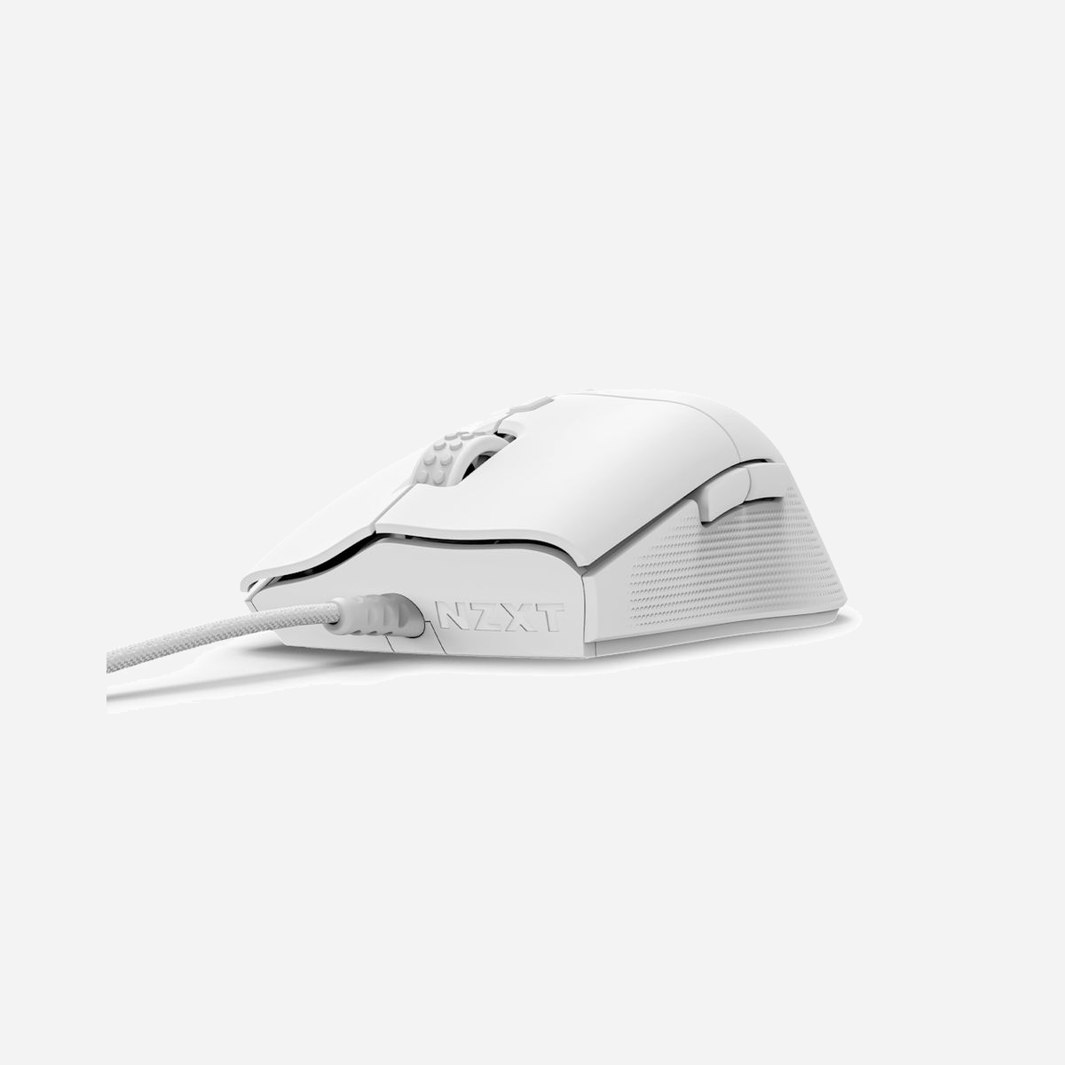 NZXT Lift 2 Ergo Souris Gaming Droitier Optique 26000 DPI USB Type-A, 650 IPS, 1000/8000 Hz, Programmable, 61g, Compatible Windows/macOS - NZXT Lift 2 Ergo. Format: Droitier. Technologie de détecteur de mouvement: Optique, Interface de l'appareil: USB Type-A, Résolution en mouvement: 26000 DPI, Type de boutons: Boutons poussoirs, Type Scroll: Roue, Accélération (max): 50 G. Source d'alimentation: Cable. Couleur du produit: Blanc