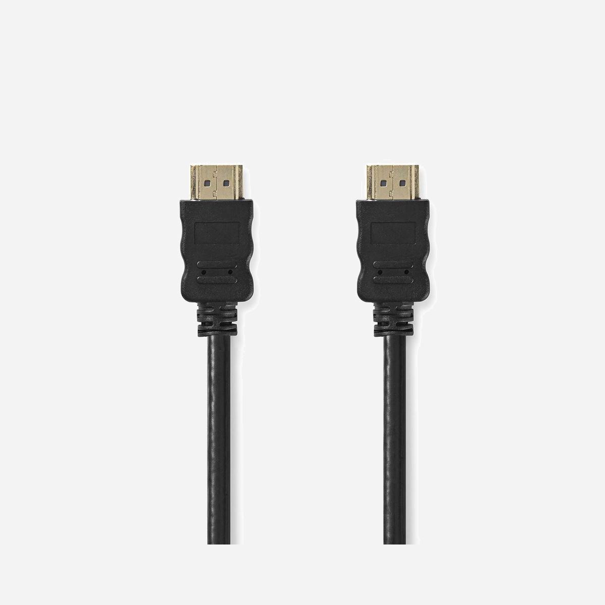 Nedis CVGL34002BK15 : Câble HDMI 1.5m, HDMI Type A, Mâle/Mâle, 3D, 10.2 Gbit/s, ARC, Contacts Or, AWG24, Noir, PVC, 3840x2160 30Hz - Nedis CVGL34002BK15. Longueur de câble: 1,5 m, Connecteur 1: HDMI Type A (Standard), Genre de connecteur 1: Mâle, Connecteur 2: HDMI Type A (Standard), Genre de connecteur 2: Mâle, Contacts du connecteur de placage: Or, Compatibilité 3D, Taux de transfert des données: 10,2 Gbit/s, Canal de retour audio (ARC, Audio Return Channel), Couleur du produit: Noir