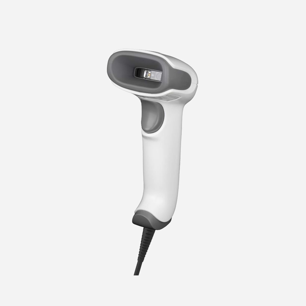 Honeywell Voyager XP 1470g : Lecteur code barre 1D/2D filaire, IP52, LED, USB/RS-232/RS-485, résolution 1040x720, portée 40cm, blanc - Honeywell Voyager XP 1470g. Type: Lecteur de code barre portable, Type de scanner: 1D/2D, Linéaires (1D) codes barres acceptés: Code 39, PDF417, UPC-A, UPC-E. Technologie de connectivité: Avec fil, Interfaces standards: RS-232, RS-485, USB, Longueur de câble: 1,5 m. Couleur du produit: Blanc, Code (IP) Internationale Protection: IP52, Fonctions de protection: Résistant aux chocs. Type de source d'alimentation: USB, Consommation électrique typique: 2 W, Consommation d'énergie (mode veille): 0,45 W. Poids: 130 g, Largeur: 62 mm, Profondeur: 82 mm