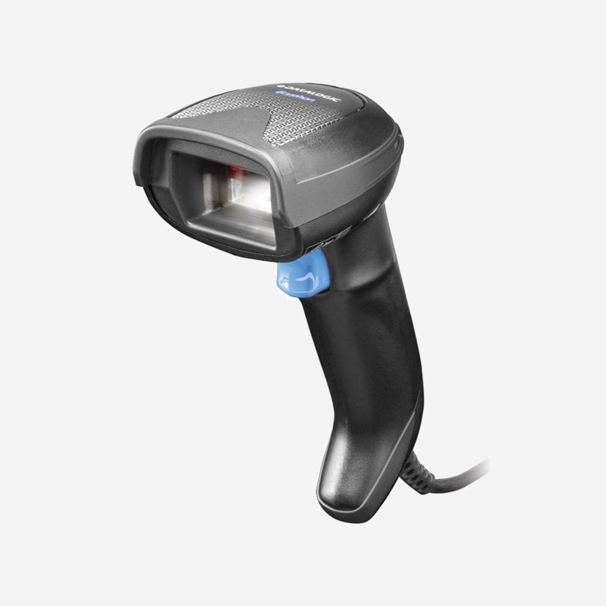 Datalogic Gryphon I GD4590-BK-HD Lecteur Code Barre 1D/2D Filaire, Capteur 1280x800, USB/RS-232, IP52, Noir, Angle de Lecture ±65° - La gamme Gryphon™ 4500 représente le haut de gamme des lecteurs à main de Datalogic pour toutes les applications. Le lecteur GD4500, est la version filaire disponible en standard avec un facteur de forme All-in-One Permanent Base. La gamme Gryphon™ 4500 est dotée pour la première fois dans la famille des lecteurs à main d’un "système de charge par induction" sans contact pour les modèles sans fil. Le modèle GBT4500 est la version avec technologie Bluetooth® et le modèle GM4500 est la version avec radio sans fil STAR Cordless System™, à bande étroite.<br><br>La gamme Gryphon 4500 se distingue par un design élégant, une ergonomie conviviale et dispose du capteur mégapixels le plus avancé avec la technologie 2D à éclairage blanc chaud pour des performances exceptionnelles.<br><br>L'imageur omnidirectionnel Gryphon 4500 offre des performances de lecture rapide des codes 1D et 2D. Des modèles Haute Densité (HD) sont disponibles pour la lecture de codes de petite taille. Une version dédiée avec un faisceau d'éclairage rouge est capable de lire les codes Digital Watermarking.<br><br>Le Gryphon 4500 est doté de la technologie Motionix™ qui détecte les mouvements de l’opérateur, et passe dans le mode souhaité automatiquement. Cette technologie fonctionne avec ou sans le support, offrant ainsi des choix plus opérationnels. Le viseur et le capteur peuvent être programmés selon les préférences de l'utilisateur.<br><br>Les modèles sans fil sont équipés de la technologie Bluetooth (modèle GBT) ou de communications radio STAR Cordless System™ à bande étroite de Datalogic (modèle GM).<br><br>L’une des innovations techniques les plus importantes des lecteurs sans fil Gryphon 4500 est le chargement par induction, éliminant ainsi les contacts souvent sujets à des dysfonctionnements. Ce système réduit nettement les coûts de support et augmente la durée de vie du terminal. Un niveau maximal de fiabilité est atteint grâce à cette technologie qui permet une activité 24 heures sur 24, 7 jours sur 7, aucun arrêt pour l'entretien ni la maintenance, une productivité et de hautes performances d'exploitation.<br><br>Des modèles dédiés au secteur de la santé ont été spécifiquement conçus pour résister au nettoyage quotidien avec des additifs antimicrobiens.