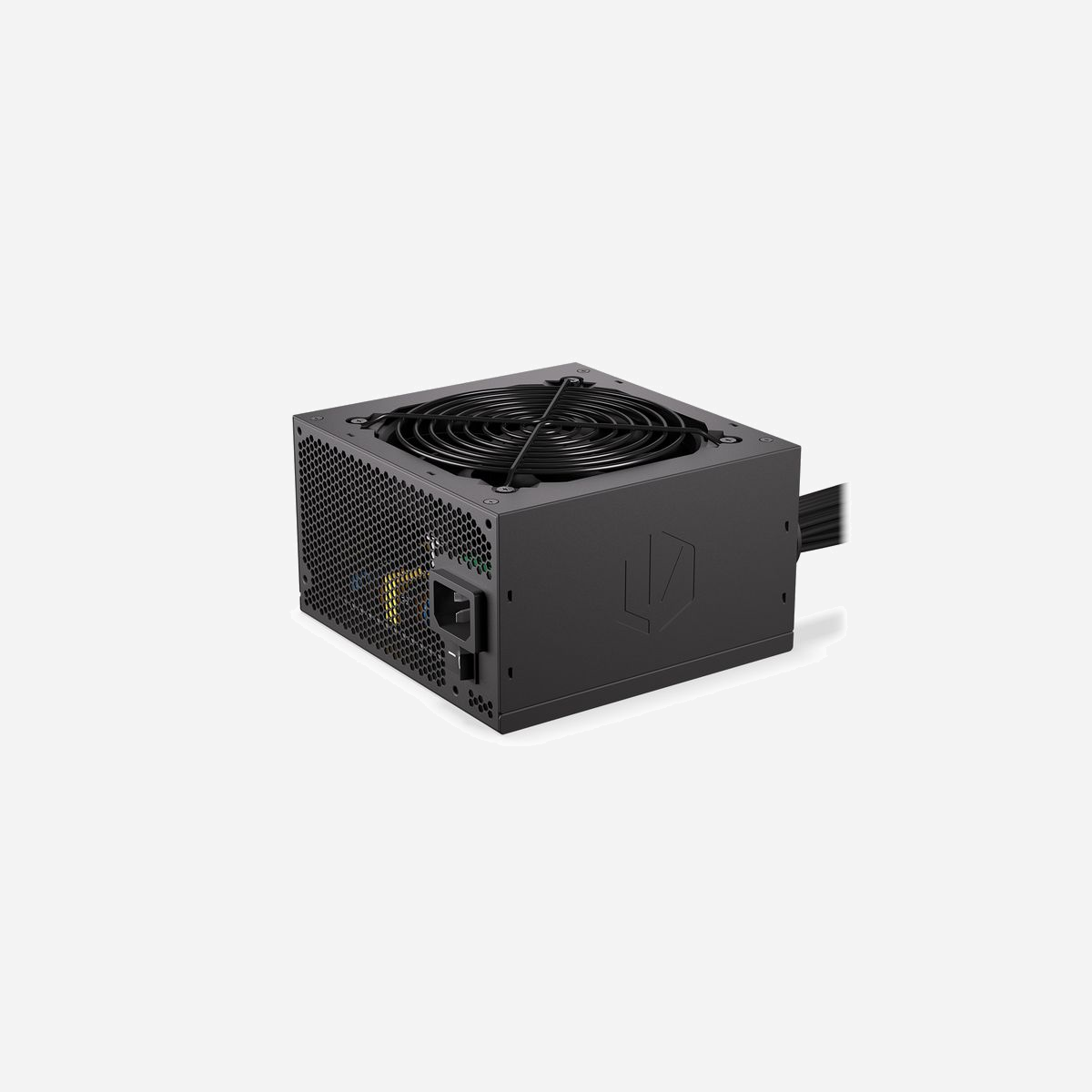 ENDORFY Vero L5 500W ATX, Certification 80 PLUS Bronze, Ventilateur 12cm, Connecteur 24-pin ATX, Câbles SATA/PCIe/Molex, Protections OVP/OCP/SCP/UVP - ENDORFY Vero L5. Puissance totale: 500 W, Tension d'entrée AC: 230 V, Courant de sortie max (+3.3V): 20 A. Connecteur de la carte mère: 24-pin ATX, Longueur de câble d'alimentation de carte-mère: 57 cm, Longueur du câble d'alimentation SATA: 820 mm. Utilité: PC, Facteur de forme de l'unité d'alimentation: ATX, Certification 80 PLUS: 80 PLUS Bronze. Couleur du produit: Noir, Type de refroidissement: Actif, Diamètre du ventilateur: 12 cm. Câbles inclus: Secteur, UC, PCIe, Peripheral (Molex), SATA