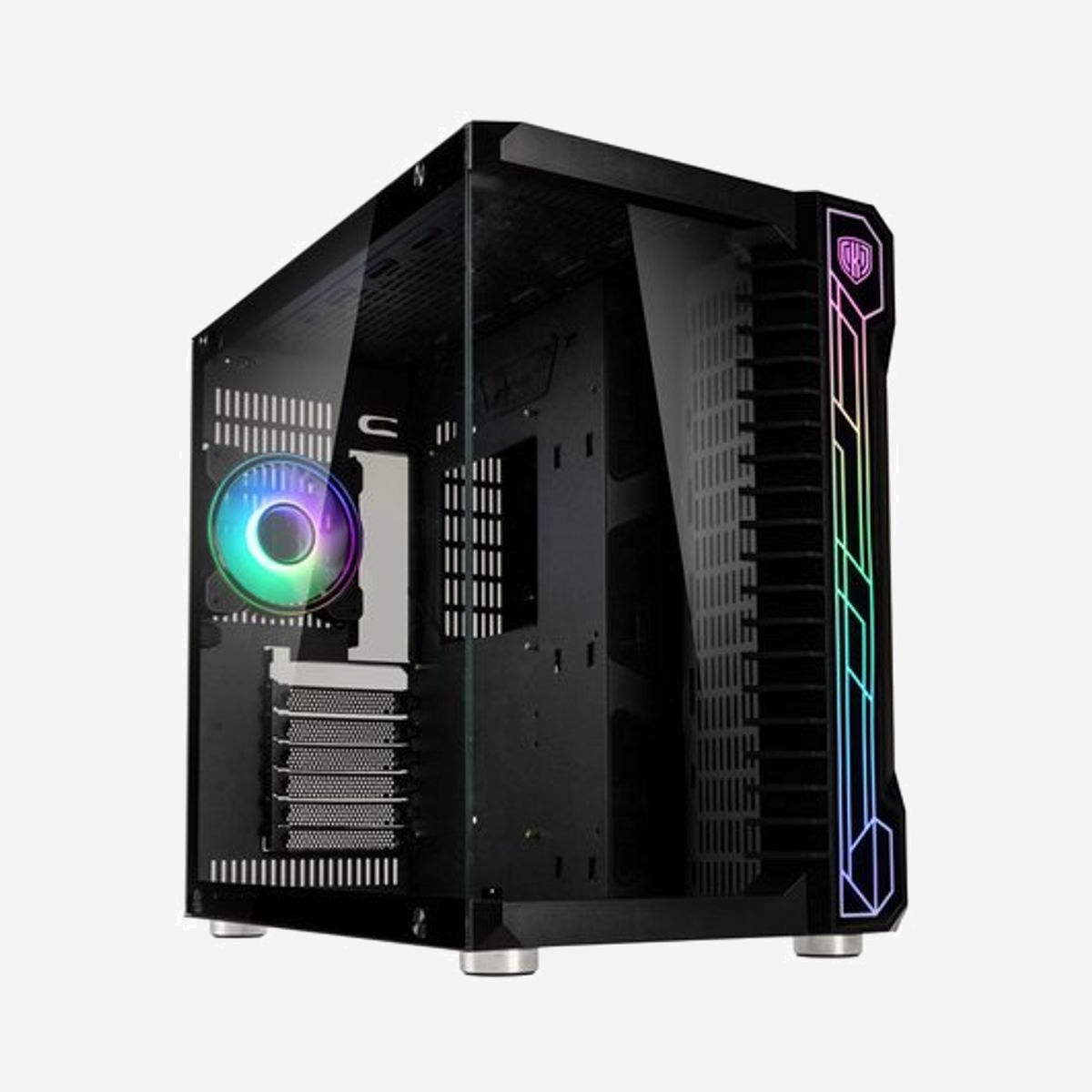 Kolink Unity Code X - Boîtier PC Midi Tower Noir, ATX/micro ATX/Mini-ITX, Mesh/Acier/Verre Trempé, 1x120mm avant, USB 3.2 Gen 1, radiateurs 360mm, 2x3.5", 2x2.5" - Kolink Unity Code X. Format: Midi Tower, Type: PC, Couleur du produit: Noir. Facteurs de forme d'alimentation pris en charge: ATX. Ventilateurs installés avant: 1x 120 mm, Pris en charge des diamètres des ventilateurs latérals: 120 mm, Pris en charge des diamètres des ventilateurs arrières: 120 mm. Tailles de disques durs supportées: 3.5", Facteur de forme SSD: 2.5". Largeur: 280 mm, Profondeur: 440 mm, Hauteur: 427 mm