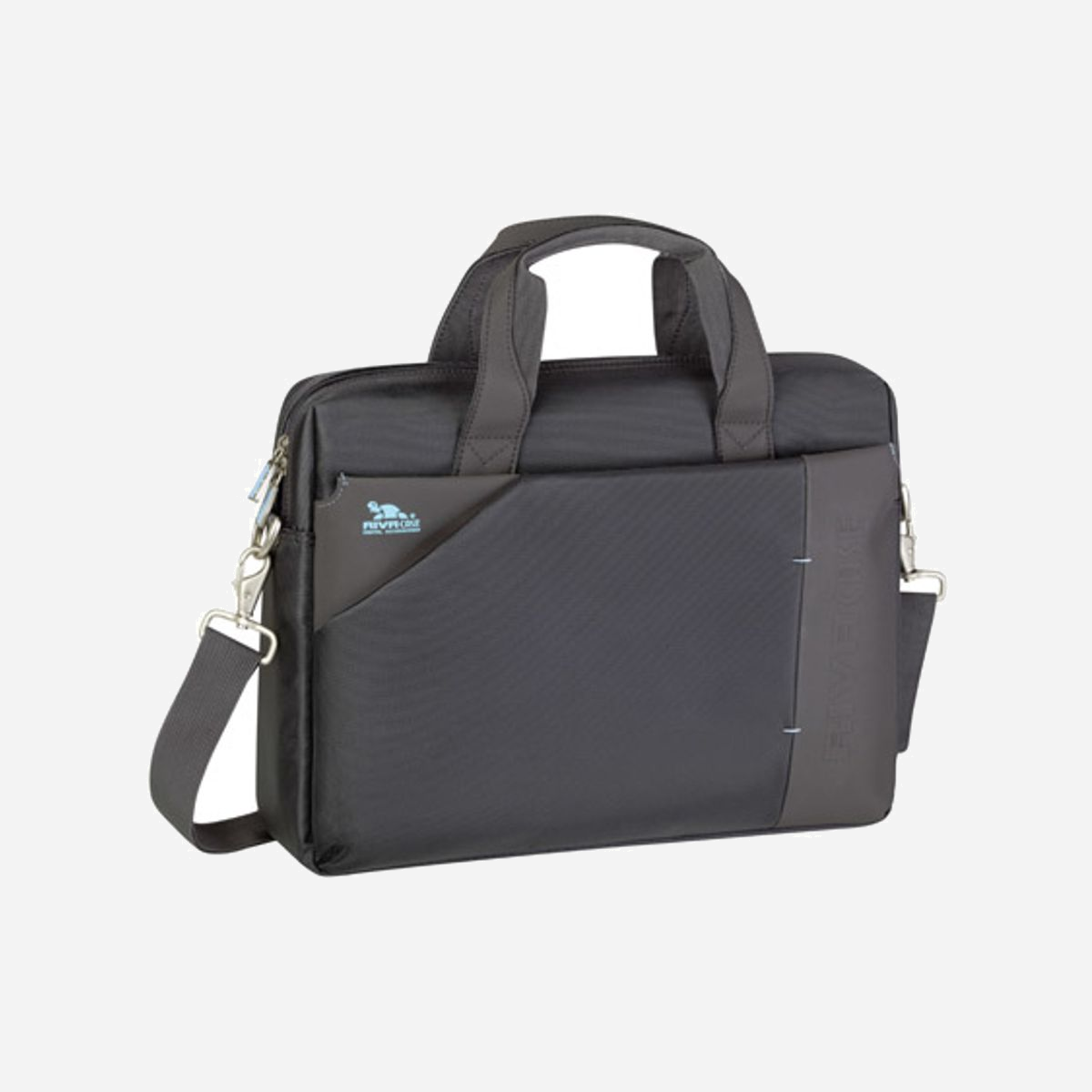 Rivacase 8231 Sac Messenger Noir 15.6" Polyester - Dimensions 395x295x70mm, Interne 385x265x45mm - Poids 590g - Code SH 84733080 - Rivacase 8231. Type d'étui: Sac Messenger, Taille maximale de l’écran: 39,6 cm (15.6"). Poids: 590 g