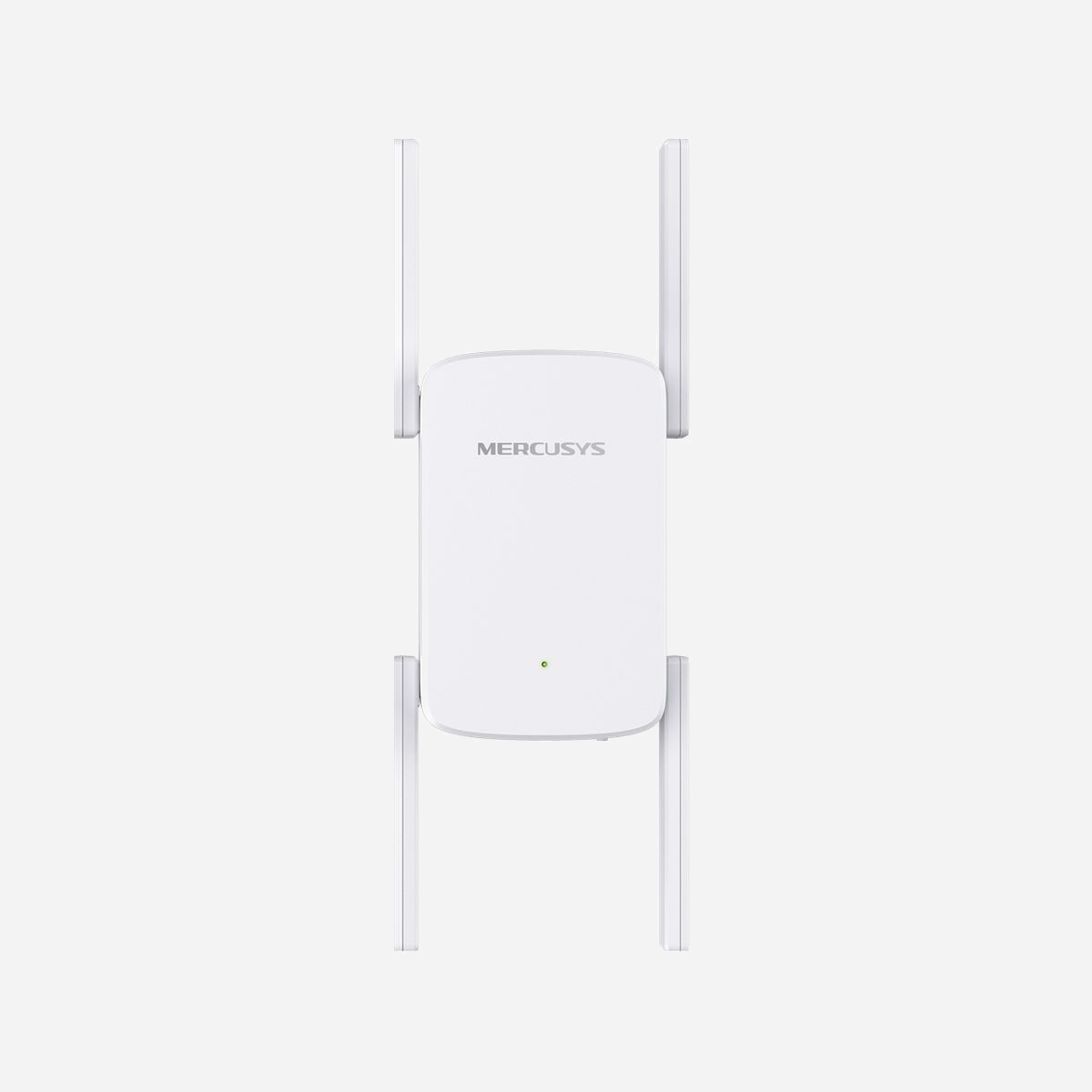 Mercusys ME50G : Répéteur réseau Wi-Fi 5 (802.11ac) bi-bande 2.4/5 GHz, 1300 Mbit/s, 4 antennes, port Ethernet 10/100/1000Base-T(X), sécurité WPA3-PSK - Mercusys ME50G. Type: Répéteur réseau, Taux de transfert de données: 1000 Mbit/s, LAN Ethernet : taux de transfert des données: 10,100,1000 Mbit/s. Technologie de cablâge: 10/100/1000Base-T(X), Standards réseau: IEEE 802.11a, IEEE 802.11ac, IEEE 802.11b, IEEE 802.11g, IEEE 802.11n, Standards wifi: 802.11a, 802.11b, 802.11g, Wi-Fi 4 (802.11n), Wi-Fi 5 (802.11ac). Couleur du produit: Blanc. Consommation électrique typique: 12 W. Largeur: 84,7 mm, Profondeur: 76,3 mm, Hauteur: 112 mm