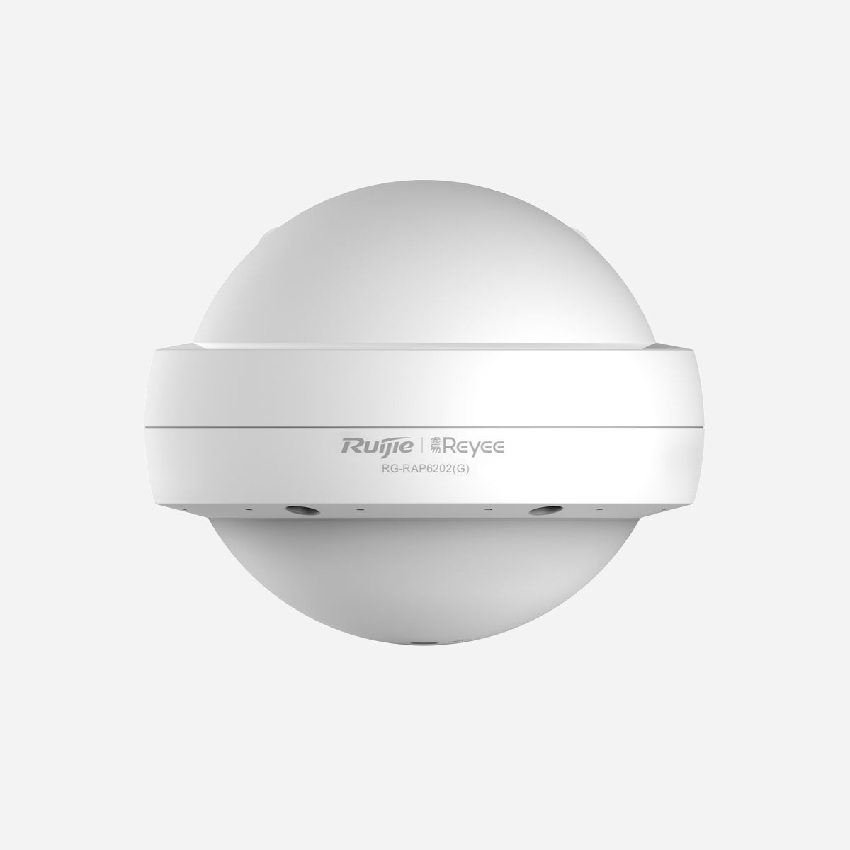 Ruijie Networks RG-RAP6202(G) Point d'accès WiFi AC1267 MU-MIMO 2.4/5GHz 2xGbE PoE 4 Ant. Internes 4dBi IP68 110 Utilisateurs - Ruijie Networks RG-RAP6202(G). 2,4 GHz, 5 GHz, Débit de transfert des données maximum: 1267 Mbit/s. Algorithme de sécurité soutenu: WPA-PSK, WPA2-PSK. LAN Ethernet : taux de transfert des données: 10,100,1000 Mbit/s. Connexion Ethernet, supportant l'alimentation via ce port (PoE). Couleur du produit: Blanc