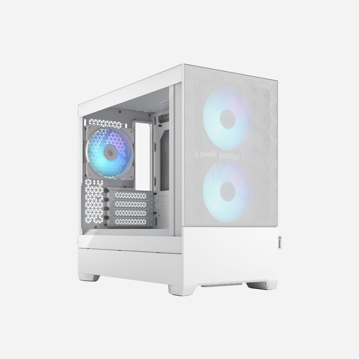 Fractal Design Pop Mini Air Blanc - Boîtier PC Mini Tower micro ATX/Mini-ITX, 2x120mm Avant, 1x120mm Arrière, Acier/Verre Trempé, USB 3.2 Gen 1 - Fractal Design Pop Mini Air. Format: Mini Tower, Type: PC, Couleur du produit: Blanc. Facteurs de forme d'alimentation pris en charge: ATX. Ventilateurs installés avant: 2x 120 mm, Prise en charge des diamètres des ventilateurs avants: 120,140 mm, Ventilateurs arrières installés: 1x 120 mm. Tailles de disques durs supportées: 2.5,3.5", Facteur de forme SSD: 2.5". Largeur: 215 mm, Profondeur: 432 mm, Hauteur: 393 mm