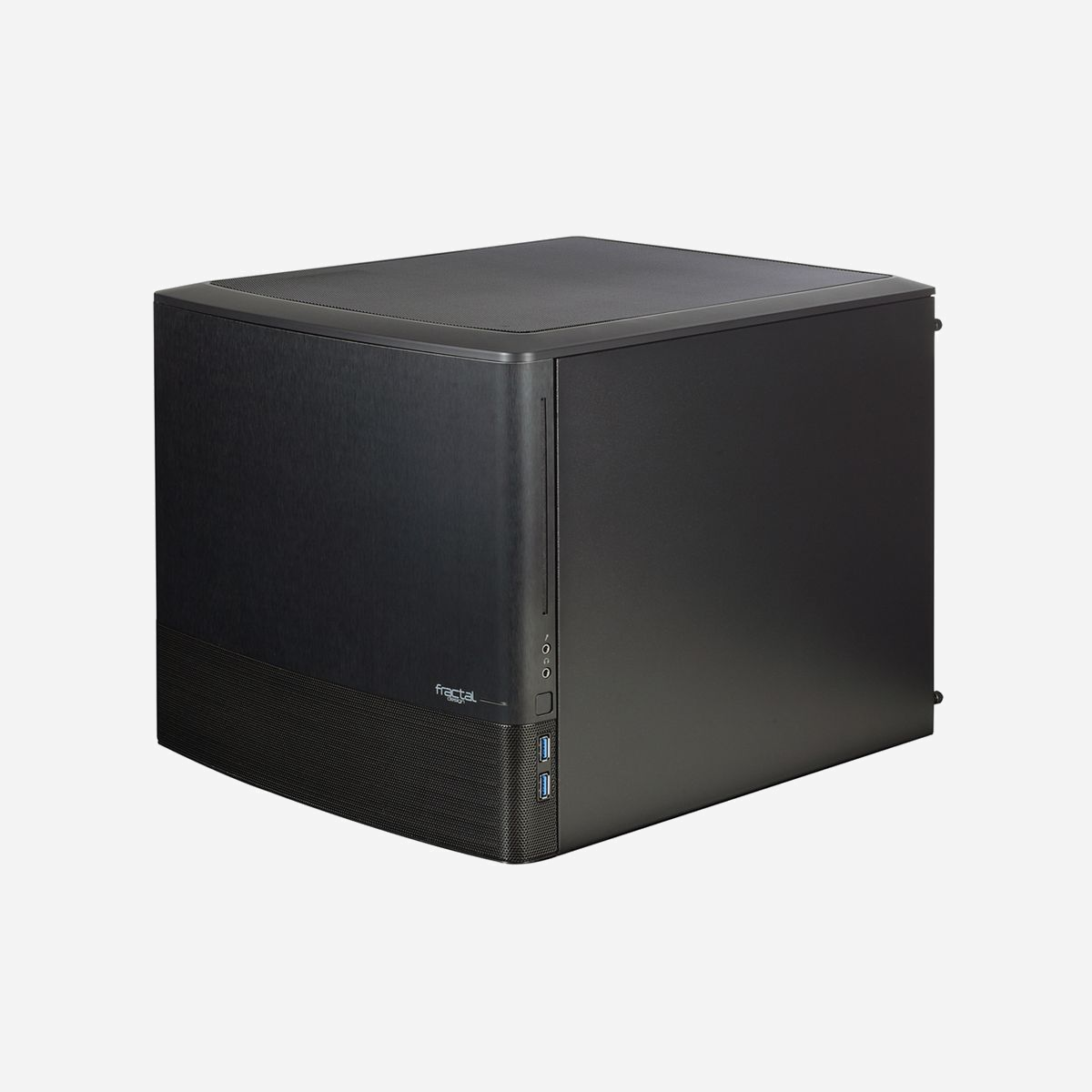 Fractal Design NODE 804 Cube Noir - Boîtier PC micro ATX / Mini-ITX, 40.3L, Acier/Plastique, 10x 3.5", 2x 2.5", 3x 120mm, USB 3.2 Gen 1 - Fractal Design NODE 804. Format: Cube, Type: PC, Couleur du produit: Noir. Emplacement d'alimentation: Bas. Ventilateurs installés avant: 1x 120 mm, Prise en charge des diamètres des ventilateurs avants: 120 mm, Ventilateurs arrières installés: 2x 120 mm. Tailles de disques durs supportées: 2.5,3.5". Largeur: 344 mm, Profondeur: 389 mm, Hauteur: 307 mm