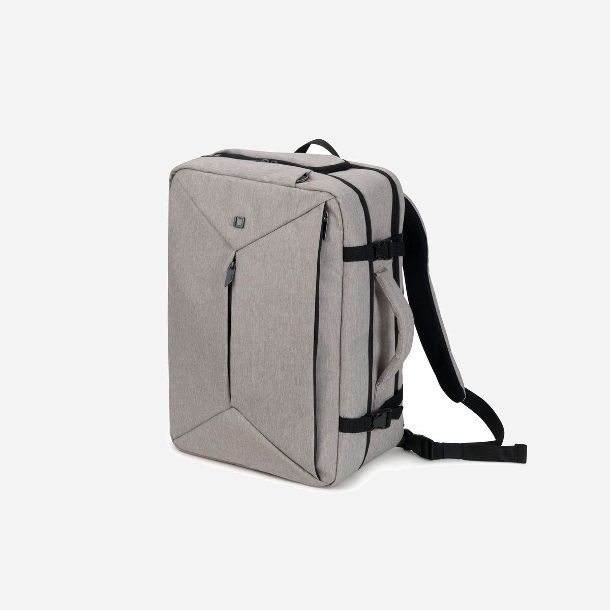 DICOTA Dual Plus EDGE Sac à Dos 15.6" Gris Polyester 29L (39,6cm) Compatible Toutes Marques - Dimensions Compartiment PC: 385x265x30mm - D31716 - Simple. Pratique. Bien conçu et moderne. Autant de qualités qui caractérisent la gamme de produits EDGE. Des matériaux, des couleurs et des détails exceptionnels soulignent votre style personnel. Le sac à dos Dual Plus EDGE vous convaincra par sa polyvalence. La combinaison sac à dos/toploader est spécialement conçue pour les MacBooks et Ultrabooks. Cependant, elle offre également une protection maximale pour d'autres modèles de notebooks. Le rembourrage en mousse EVA s'adapte parfaitement aux contours de votre appareil et une sangle de serrage élastique fixe votre notebook en toute sécurité. <br><br>Vous pouvez facilement choisir de l'utiliser comme sac à bandoulière ou comme sac à dos, sans compromettre son ergonomie. Quelques manipulations simples suffisent à transformer le sac à dos en un élégant sac à bandoulière. Rangez simplement les sangles dans la pochette arrière et installez la bandoulière rembourrée. Les bandoulières rembourrées réglables en longueur assurent un transport confortable. Parfait pour les voyages d'affaires et les week-ends grâce à ses 29 litres. Une poignée de transport ergonomique sur le côté long du sac offre une flexibilité de voyage supplémentaire et la pochette arrière fonctionnelle peut être utilisée pour attacher le sac à dos Dual Plus EDGE à une poignée de trolley - la mobilité à l'état pur. Le compartiment principal généreux offre un espace pour les documents et dispose d'une poche intérieure zippée pour les accessoires, ainsi que d'un organisateur spacieux zippé avec sangle de fixation pour maintenir vos vêtements et votre linge en place durant le voyage. Votre tablette (jusqu'à 10,5 pouces) peut être rangée en toute sécurité dans la pochette rembourrée. Les poches pratiques et faciles d'accès du compartiment avant vous permettent d'organiser vos équipements personnels tels que câbles, cartes de visite, cartes d'identité et smartphones. La pochette zippée supplémentaire de la poche extérieure permet d'avoir sous la main à chaque instant d'autres accessoires importants. Utilisez les deux poches latérales pratiques pour accéder rapidement à une bouteille d'eau, un parapluie ou des clés. Disponible en deux coloris.<br>