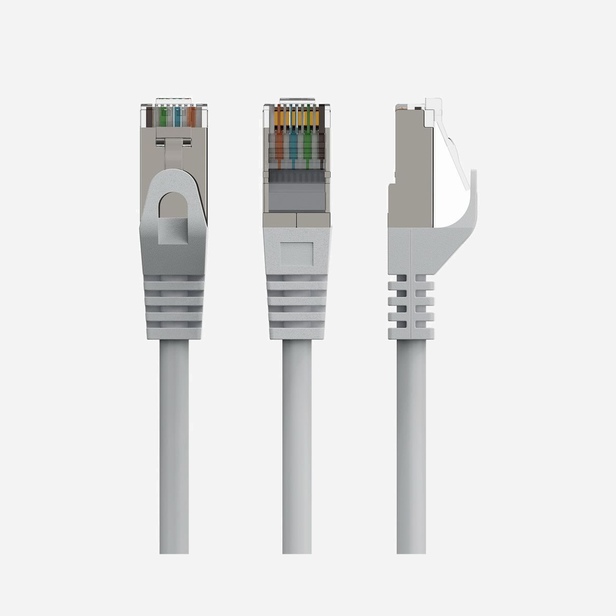 Gembird PP6-10M Câble Réseau Cat6 10m RJ-45 Mâle/Mâle Argent 10/100/1000Base-T(X) RoHS - Gembird PP6-10M. Longueur de câble: 10 m, Câble standard: Cat6, Connecteur 1: RJ-45, Connecteur 2: RJ-45, Couleur du produit: Argent