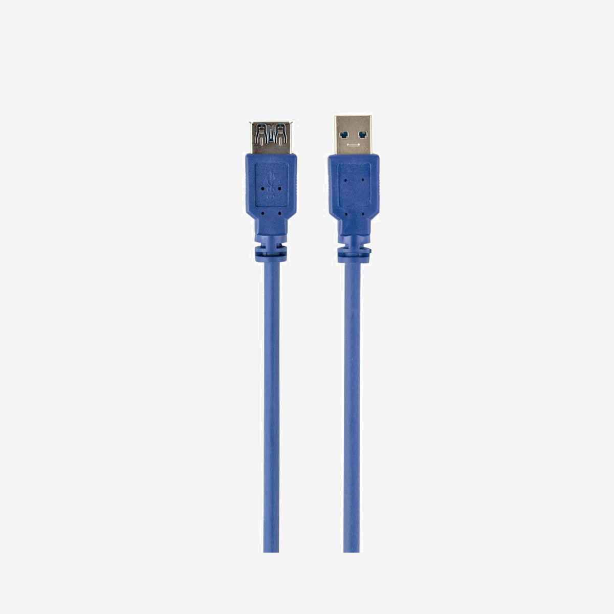Gembird CCP-USB3-AMAF-6 Câble USB 3.0 A-A Mâle/Femelle 1.8m Bleu - Transfert 600 Mbit/s, Connecteurs plaqués or - USB 3.0 câble AM-AF<br> Contacts plaqués or pour USB 3.0 fiable transfert de données super-vitesse