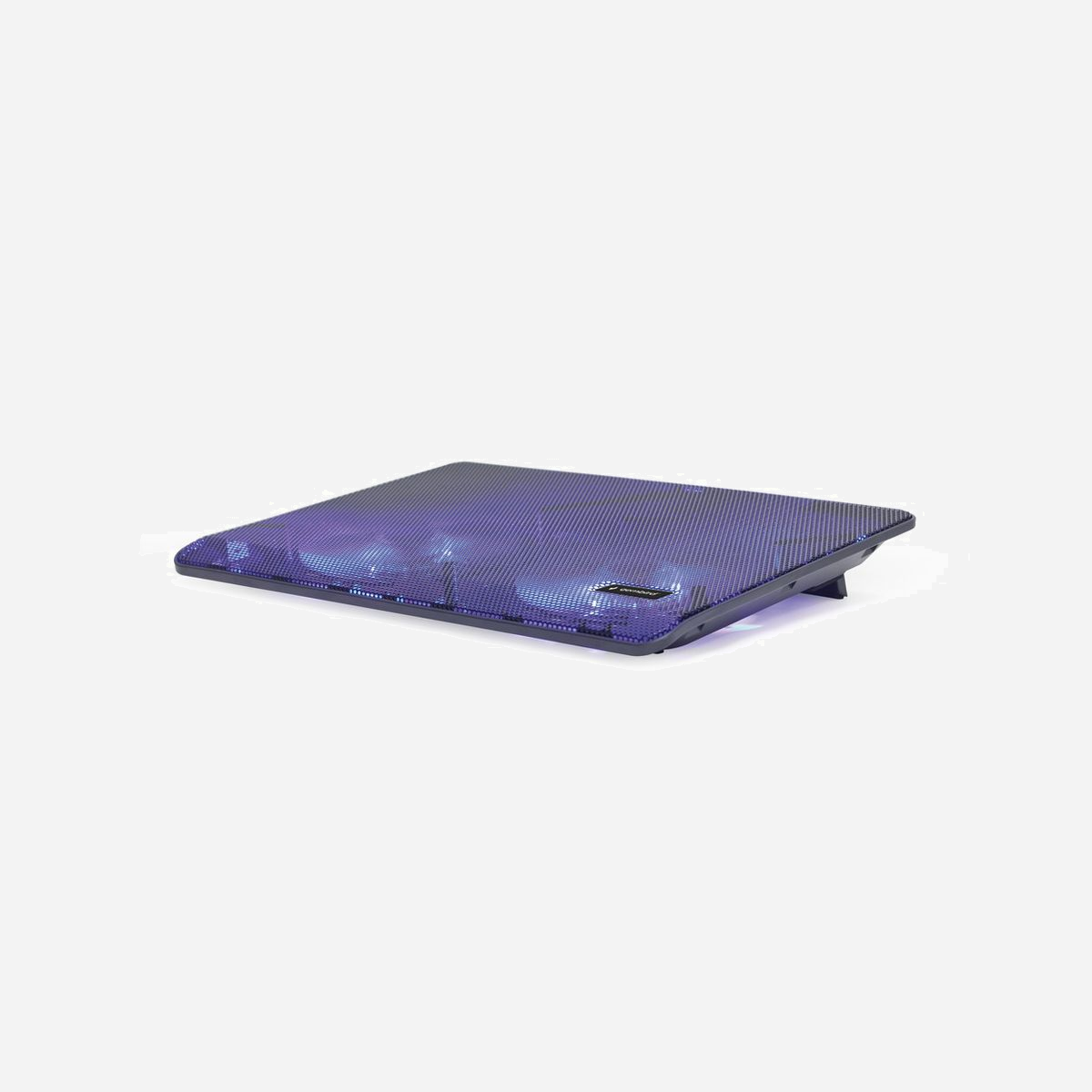 Gembird NBS-2F15-05 Support PC Portable 15.6" 2 Ventilateurs 125mm 1500tr/min 20CFM USB Métal/Plastique Réglable en Hauteur Noir - Système bi-ventilateurs et ajustable en hauteur<br>Simple et pratique pour portable (17 pouces max)<br>Ergonomique, design, ajustable en 45 degrés pour une meilleure vision<br>Two ventilateurs super efficace<br>Port USB et interrupteur pour ventilo<br>Eclairage LED