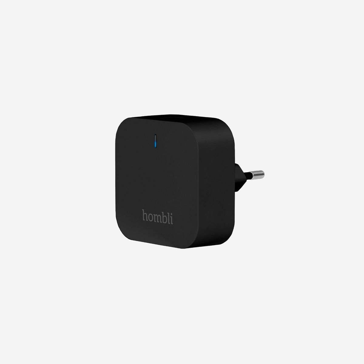Hombli HBSB-0100 Pont Réseau WiFi 2.4GHz Noir, Alimentation Secteur 220V, 57x57x22mm, Consommation 2W - Hombli HBSB-0100. Bande Wi-Fi: Monobande (2,4 GHz). Technologie de connectivité: Sans fil. Type de produit: Pont réseau, Couleur du produit: Noir. Type de source d'alimentation: Secteur, Tension d'entrée AC: 220 V, Consommation électrique typique: 2 W. Largeur: 57 mm, Profondeur: 57 mm, Hauteur: 22 mm