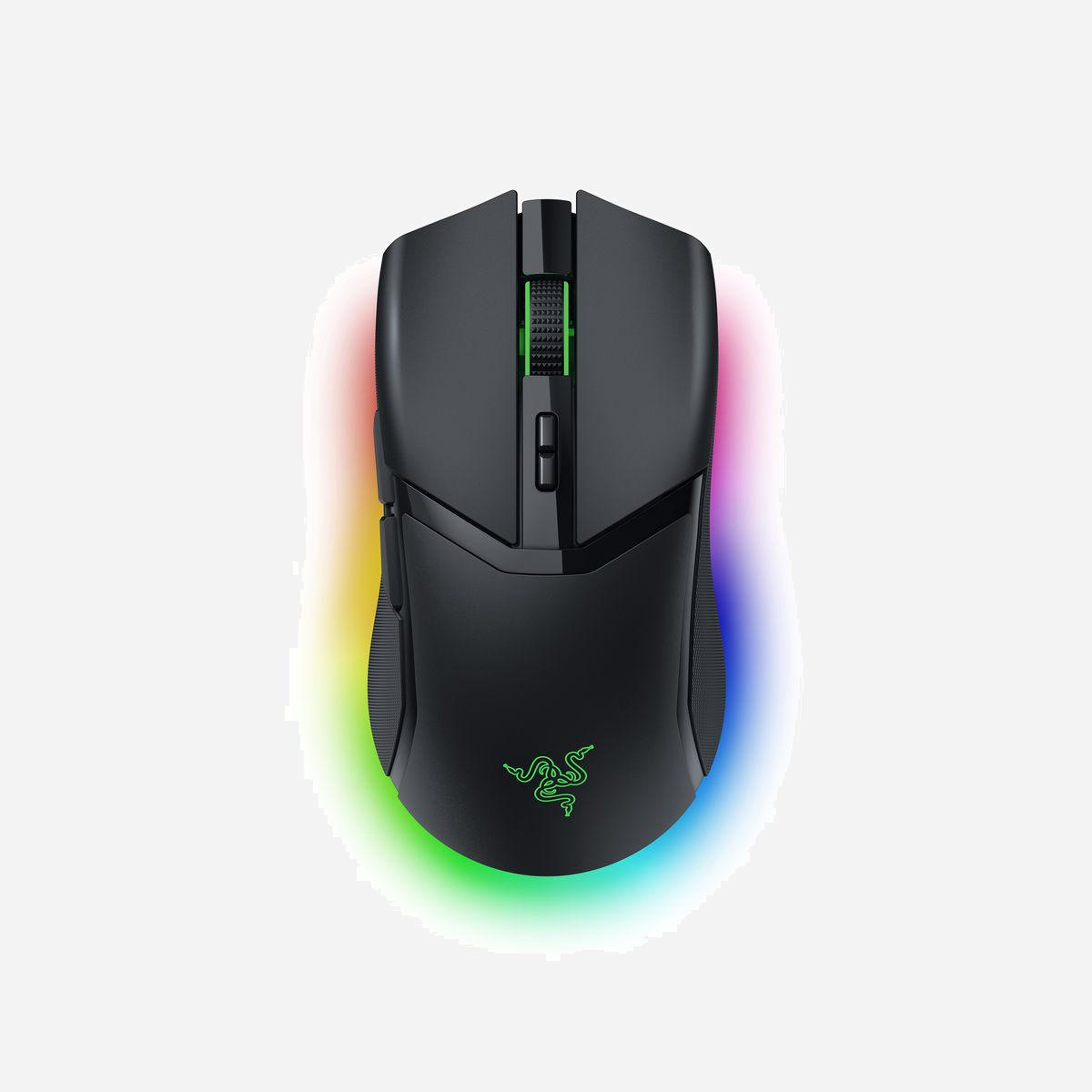 Razer Cobra Pro - Souris Gaming Droitier RF Wireless + Bluetooth + USB-C - Optique 30000 DPI, 8 Boutons, 70G, PTFE - RZ01-04660100-R3G1 - Razer Cobra Pro. Format: Droitier. Technologie de détecteur de mouvement: Optique, Interface de l'appareil: RF Wireless + Bluetooth + USB Type-C, Résolution en mouvement: 30000 DPI, Type de boutons: Boutons poussoirs, Quantité de boutons programmables: 8, Type Scroll: Roue, Accélération (max): 70 G