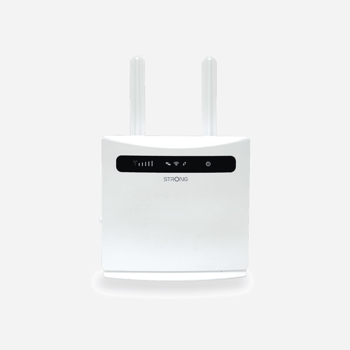 Strong 4GROUTER300V2 : Routeur cellulaire 4G LTE 150Mbps, Wi-Fi 4 (802.11n) 300Mbps, Fast Ethernet, 4 ports RJ45, IPv4/IPv6, WPA2, WPS - Strong 4GROUTER300V2. Type d'appareil: Routeur de réseau cellulaire, Couleur du produit: Blanc, position de marché: Maison. Type d'interface LAN Ethernet: Fast Ethernet, LAN Ethernet : taux de transfert des données: 10,100 Mbit/s, Standards réseau: IEEE 802.11b, IEEE 802.11g, IEEE 802.11n, IEEE 802.3, IEEE 802.3u. Standards wifi: 802.11b, 802.11g, Wi-Fi 4 (802.11n), Vitesse de transfert des données WLAN: 300 Mbit/s, Fréquence Wi-Fi: 2,4 GHz. Données du réseau: LTE, Normes 2G: Edge, GPRS, GSM, Normes 3G: DC-HSPA+, HSPA, HSPA+, UMTS. Algorithme de sécurité soutenu: SSID, WMM, WPA, WPA-PSK, WPA2, WPA2-PSK, WPS