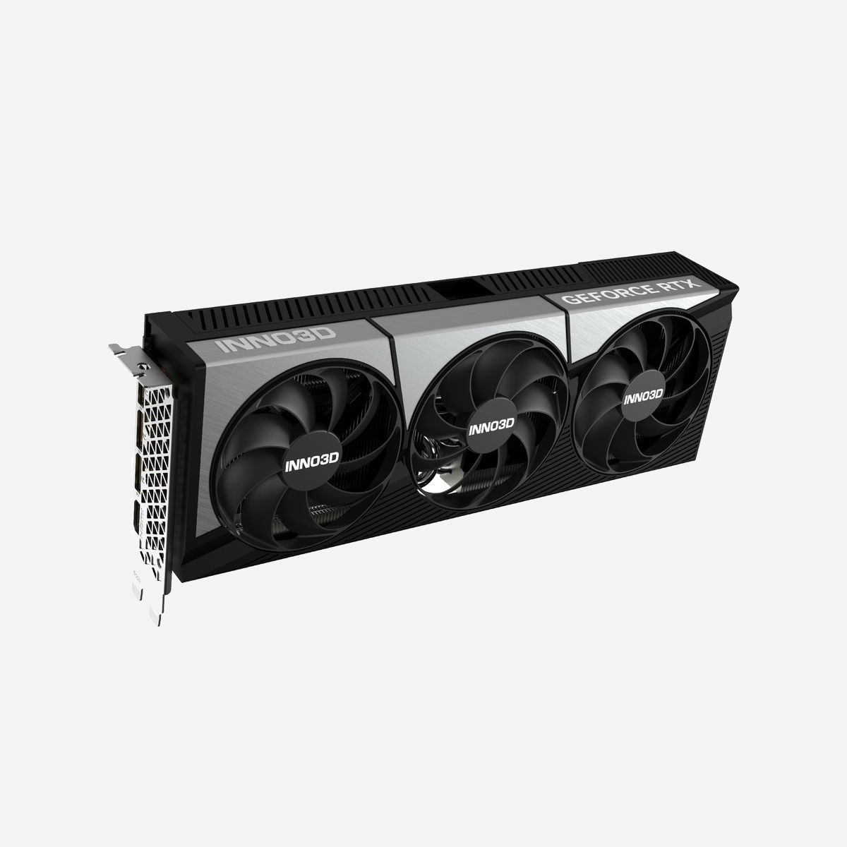 Inno3D GeForce RTX 5080 16Go GDDR7 - GPU NVIDIA, 10752 Cœurs CUDA, 2295MHz/2700MHz, PCI Express 5.0, 3x DisplayPort 2.1b, HDMI 2.1b, Triple Ventilateur - INNO3D Gaming OC GeForce RTX 5080 X3. Processeur graphique famille: NVIDIA, Processeur graphique: GeForce RTX 5080, Fréquence du processeur: 2295 MHz. Mémoire carte graphique distincte: 16 Go, Type de mémoire de l'adaptateur graphique: GDDR7, Mémoire Bus: 256 bit. Résolution maximale: 7680 x 4320 pixels. Version DirectX: 12 Ultimate, Version OpenGL: 4.6. Type d'interface: PCI Express 5.0. Type de refroidissement: Actif, Nombre de ventilateurs: 3 ventilateur(s)