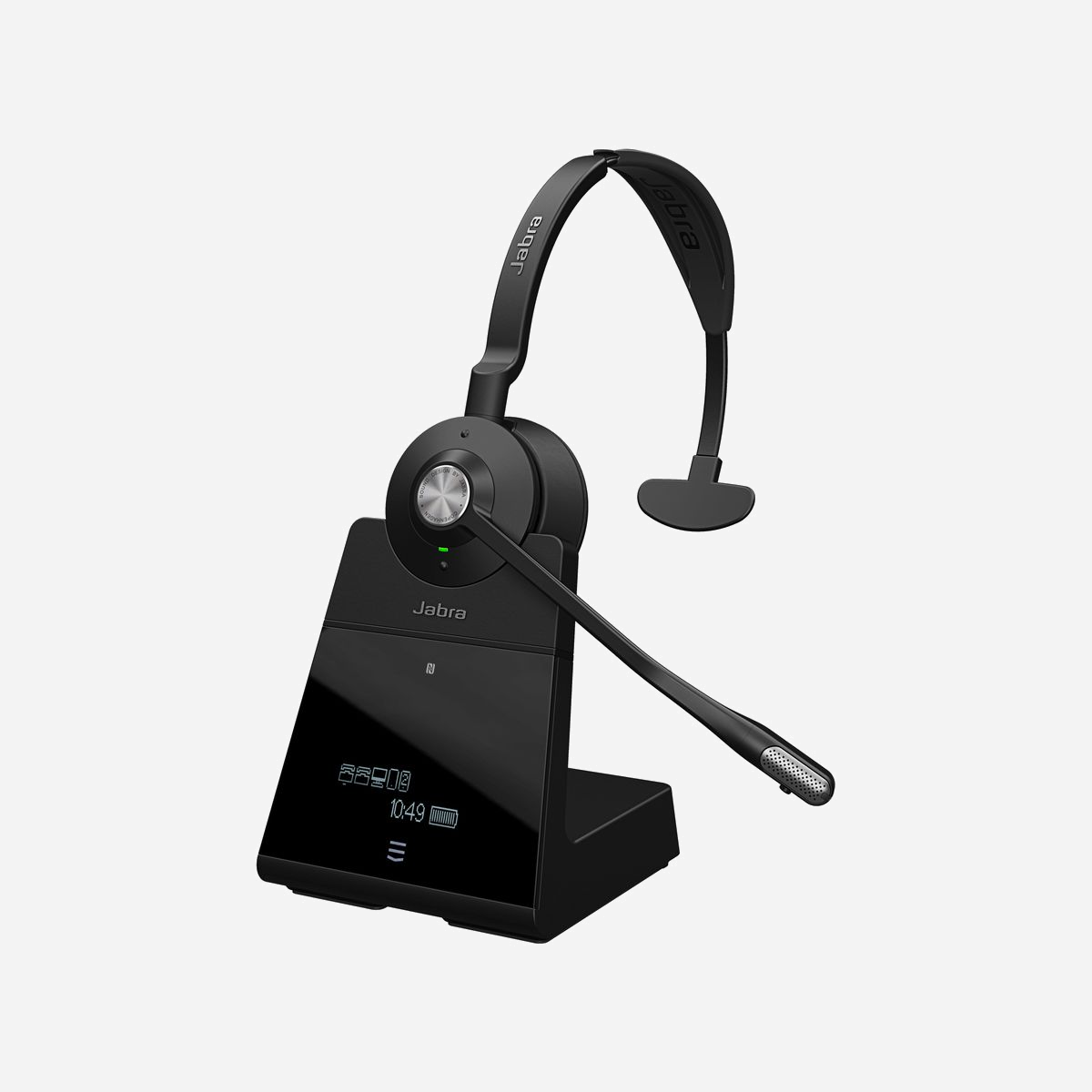 Jabra Engage 75 SE Casque sans fil Bluetooth 5.0 Mono - Portée 150m, 40-16000Hz, Micro Boom MEMS, Autonomie 13h, Recharge USB-C, Noir - Jabra Engage 75 SE. Type de produit: Casque. Technologie de connectivité: Sans fil, Bluetooth. Utilisation recommandée: Bureau/Centre d'appels. Fréquence des écouteurs: 40 - 16000 Hz. Portée du routeur sans fil: 150 m. Poids: 64 g. Couleur du produit: Noir