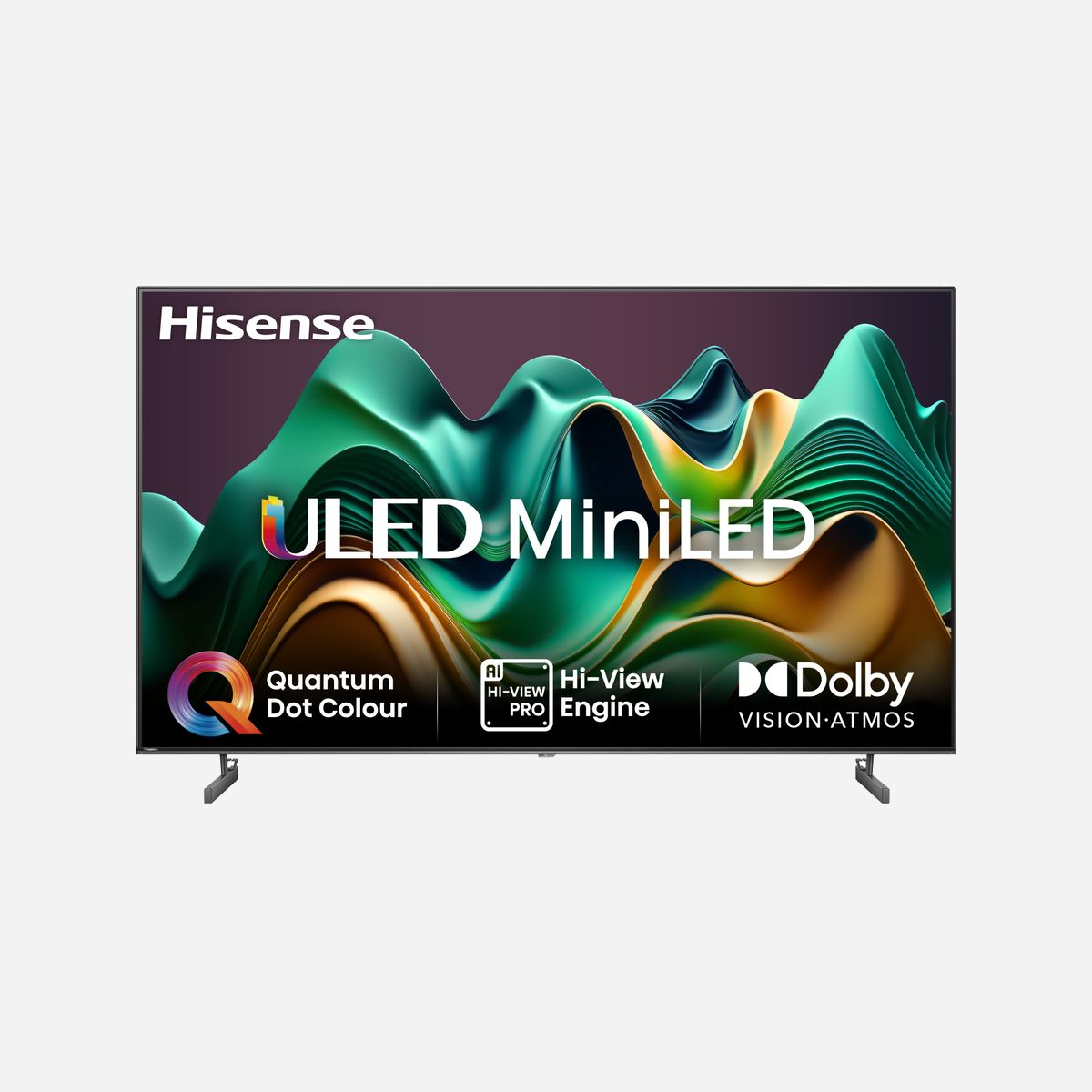 Hisense TV 55U6NQ 55" 4K Ultra HD ULED Mini LED Smart TV VIDAA U7.6, 3840x2160, 600 cd/m², 8ms, WiFi, DVB-T2/S2/C, HDMI 2.1, Gris - Hisense 55U6NQ. Taille de l'écran: 139,7 cm (55"), Résolution de l'écran: 3840 x 2160 pixels, Type HD: 4K Ultra HD, Technologie d'affichage: ULED, Forme d'écran: Plat, Rétroéclairage LED: Mini LED. Smart TV. Luminosité de l'écran: 600 cd/m², Temps de réponse: 8 ms, Taux de contraste: 4000:1, Format d'image: 16:9. Format du système de signal numérique: DVB-C, DVB-S, DVB-S2, DVB-T, DVB-T2. Wifi, Ethernet/LAN. Couleur du produit: Gris
