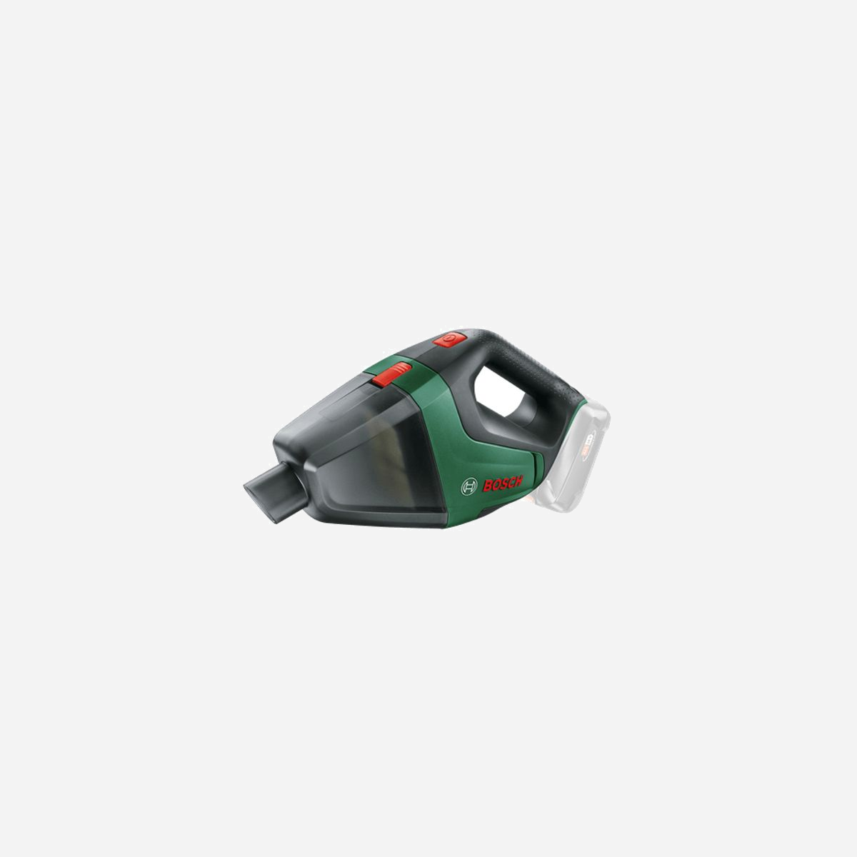 Bosch UniversalVac 18 : Aspirateur-balai 2-en-1 Sans Sac 18V - Aspiration Sèche, Filtration, pour Tapis et Sols Durs - Noir/Vert - 1.3kg - <b>Du nettoyage des planchers au dépoussiérage de tiroirs – puissance d’aspiration élevée pour accomplir toutes les tâches</b><br><br>Découvrez la puissance et la mobilité de cet aspirateur sans fil qui nettoie facilement même les matériaux plus lourds. L’UniversalVac 18 portatif est fourni avec des tubes prolongateurs et un suceur pour sols très pratique, permettant de nettoyer les sols facilement. Un suceur droit permet d’accéder aisément aux espaces difficiles d’accès, tandis que le suceur brosse nettoie rapidement de nombreux types de surfaces différents, tels que les canapés. Le préfiltre de l’aspirateur réduit fortement le colmatage du filtre principal, qui est facile à nettoyer grâce à son cadre flexible. Une batterie de 18 V assure une puissance d’aspiration élevée et la liberté du sans-fil pour nettoyer toute pièce.<br><br><b>Systèmes d’outils sans fil Power for ALL Bosch</b><br><br>Qu’il s’agisse de percer, nettoyer ou jardiner. La batterie 18 V Power for ALL Bosch peut être rapidement et facilement passée d’un outil à un autre. Extrêmement flexible, la batterie peut aussi être utilisée sur d’autres outils compatibles Power for ALL.<br><br><b>Réduit fortement les colmatages pour disposer d’une puissance d’aspiration plus élevée</b><br><br>Le préfiltre couvre le filtre plat plissé pour augmenter sa durabilité et réduire le risque de colmatage. Cette couche de protection supplémentaire se nettoie aussi facilement.<br><br><b>Pas d’arrêts surprise de l’outil</b><br><br>L’indicateur de niveau de charge indique en permanence le niveau de charge de la batterie pour pouvoir travailler sans arrêt surprise de l’outil ou ne pas avoir à recharger la batterie au milieu d’un travail.<br><br><b>Protection intelligente pour une longue durée de vie de la batterie</b><br><br>La protection électronique des cellules (ECP) Bosch protège la batterie Lithium-Ion contre la surcharge, la surchauffe et la décharge profonde pour une longévité élevée.<br><br><b>Compactes, légères et toujours prêtes à l’emploi</b><br><br>Compactes et légères, les batteries Lithium-ion réduisent le poids de l’outil. Elles ne sont pas sujettes à l’effet mémoire et elles restent chargées même après une longue durée de non-utilisation.<br><br><b>Prise en main parfaite pour plus de confort et une meilleure maîtrise</b><br><br>Le revêtement softgrip améliore la prise en main et la maîtrise de l’outil, ce qui est très appréciable pour les projets nécessitant une utilisation prolongée de l’outil.
