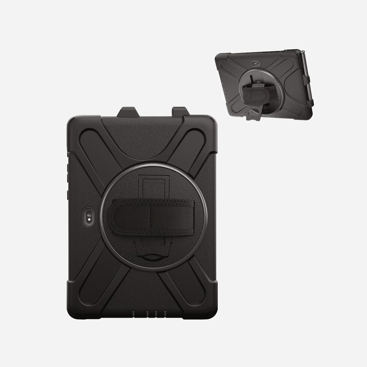 4smarts Étui 540223 pour Samsung Galaxy Tab Active4 Pro 10.1" (25.6cm) PC+TPU Noir, Résistant aux chocs & rayures, Poids 500g, Boucle Stylo, Stand - 4smarts 540223. Compatibilité de marque: Samsung, Compatibilité: Galaxy Tab Active4 Pro, Taille maximale de l’écran: 25,6 cm (10.1"). Poids: 500 g