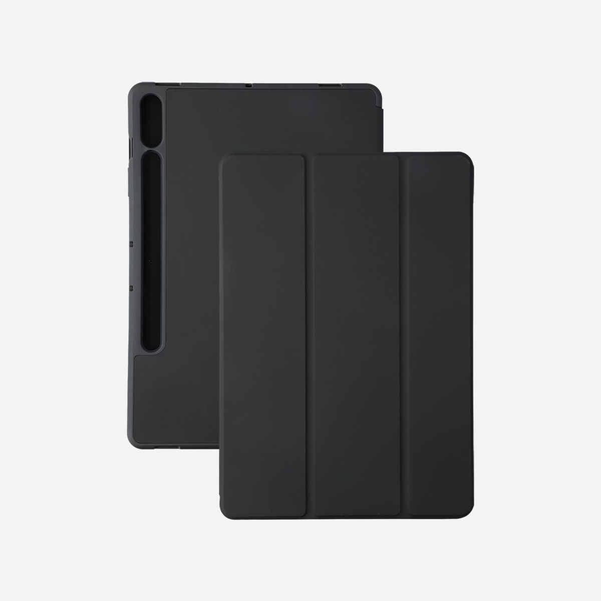 4smarts Folio 541341 Noir pour Samsung Galaxy Tab S9+/S10+/S9 FE+ 12.4" (31.5cm), 2 positions, TPU & Cuir, Fermeture magnétique, 260g - 4smarts 541341. Type d'étui: Folio, Compatibilité de marque: Samsung, Compatibilité: Galaxy Tab S9+, Galaxy Tab S10+, Galaxy Tab S9 FE+, Taille maximale de l’écran: 31,5 cm (12.4"), Nombre de positions debout: 2. Poids: 260 g