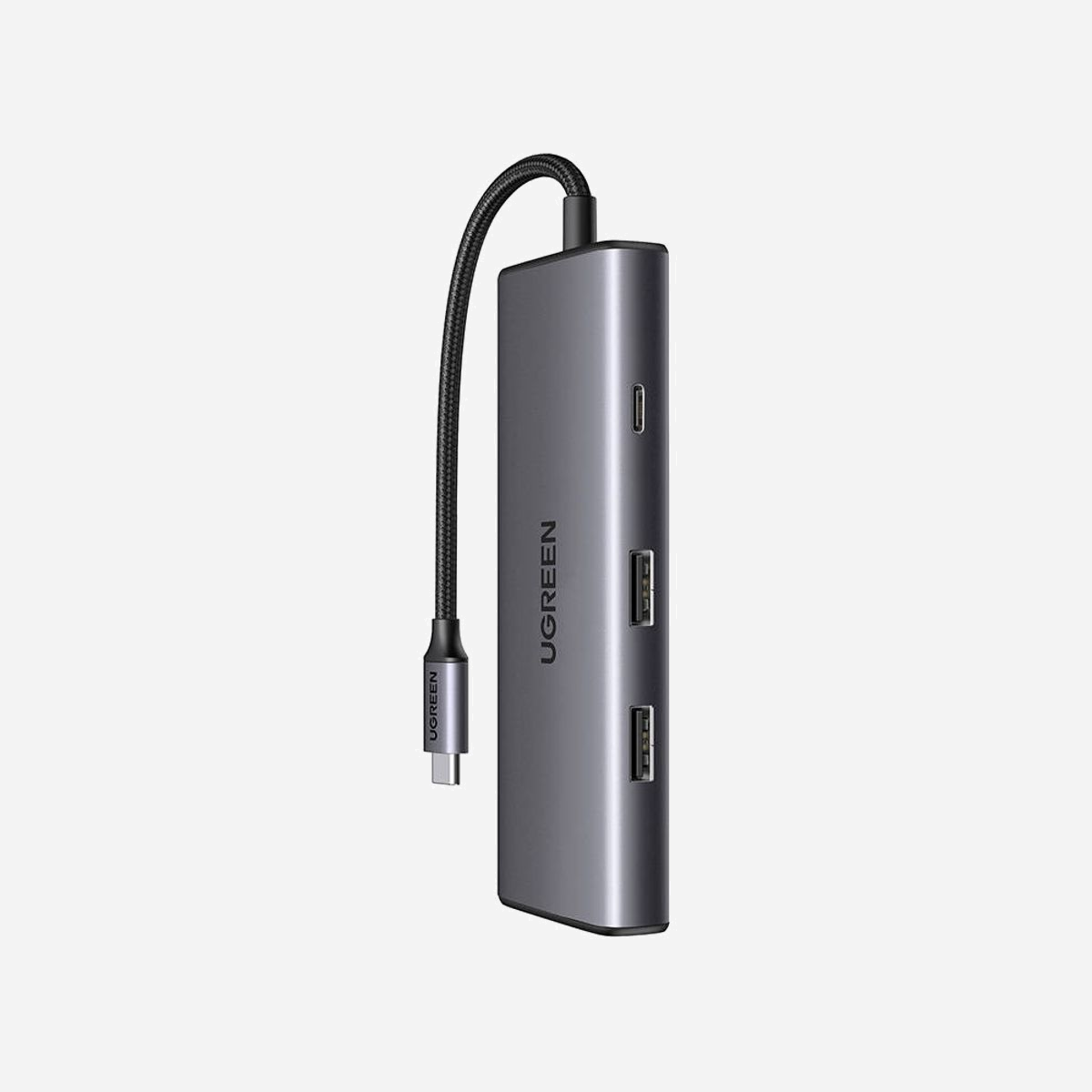 Ugreen Adaptateur Multifonction USB-C 7 Ports Référence 15531 compatible Windows, macOS, Linux, Android et iOS - Connectivité étendue et performance optimale - Ugreen USB-C Multifunction Adapter