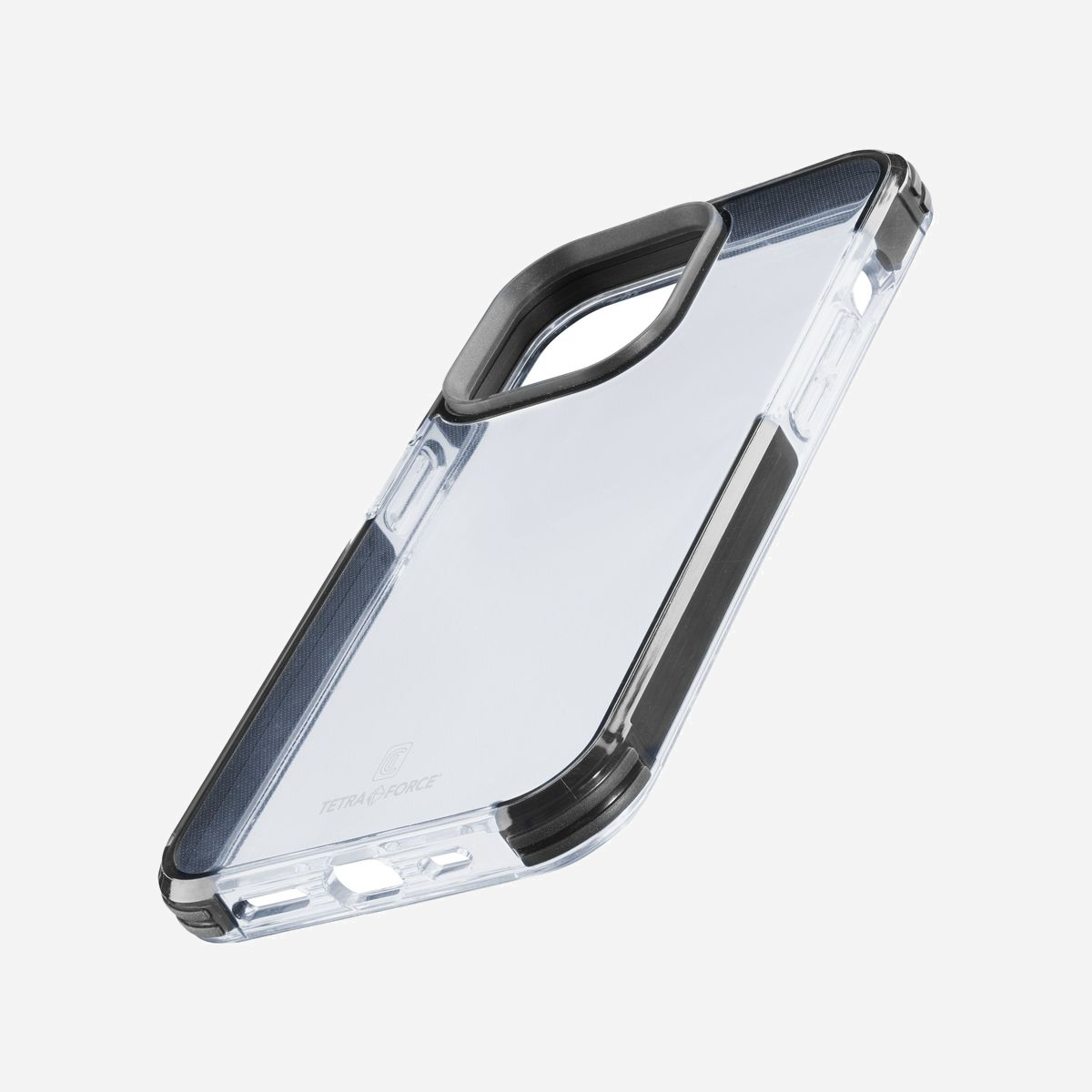 Cellularline Tetra Force Strong Guard TETRACIPH13T - Coque pour iPhone 13 - Protection antichoc, antibactérienne Microban - Noir - Compatible recharge sans fil - TETRA FORCE STRONG GUARD est l’étui flexible ultra-protecteur avec bord relevé et coins renforcés, réalisé avec des matériaux technologiques de pointe capables d’atténuer et de dissiper les chocs en cas de chute. La technologie IDS (Impact Dissipating System)™, développée par Cellularline, utilise le matériau innovant Versaflex™ qui permet de dissiper l’énergie engendrée par le choc, évitant ainsi le risque de dommages extérieurs et intérieurs du smartphone. Il est réalisé avec une technologie antibactérienne Microban® qui élimine jusqu’à 99,9 % de la prolifération de bactéries sur la surface de l’étui et est constamment active car elle est intégrée dans le matériau de la Tetra Force Strong Guard.Tetra Force Strong Guard est garanti à vie : pour en savoir plus, consultez la section Guaranteed For Life de Cellularline