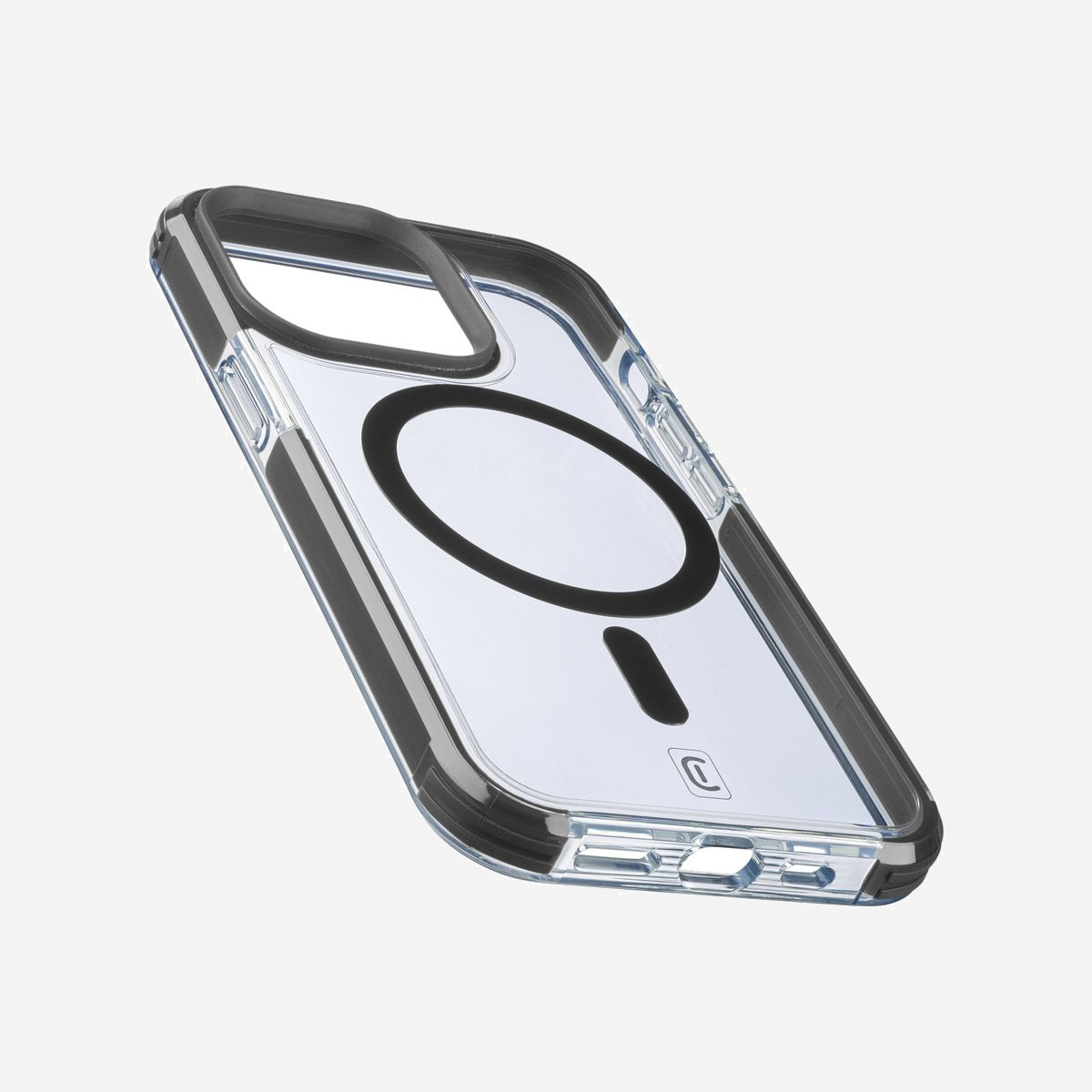 Cellularline Tetra Force Strong Guard Mag - Coque iPhone 14 Plus Noire, Compatible MagSafe, Protection Antichoc & Antibactérienne, Technologie IDS, 167x83x10mm, 95g - STRONG GUARD MAG est conçu pour interagir avec l'écosystème MagSafe d'Apple. Grâce aux aimants intégrés, l'étui s'aligne parfaitement sur le téléphone et permet de le charger et de l'arrimer avec le chargeur MagSafe.Elle est l’étui rigide ultra-protecteur avec bord relevé et coins renforcés, réalisé avec des matériaux technologiques de pointe capables d’atténuer et de dissiper les chocs en cas de chute. La technologie IDS (Impact Dissipating System)™, développée par Cellularline, utilise le matériau innovant Versaflex™ qui permet de dissiper l’énergie engendrée par le choc, évitant ainsi le risque de dommages extérieurs et intérieurs du smartphone. Il est réalisé avec une technologie antibactérienne Microban® qui élimine jusqu’à 99,9 % de la prolifération de bactéries sur la surface de l’étui et est constamment active car elle est intégrée dans le matériau de la Tetra Force Strong Guard.Tetra Force Strong Guard est garanti à vie : pour en savoir plus, consultez la section Guaranteed For Life de Cellularline