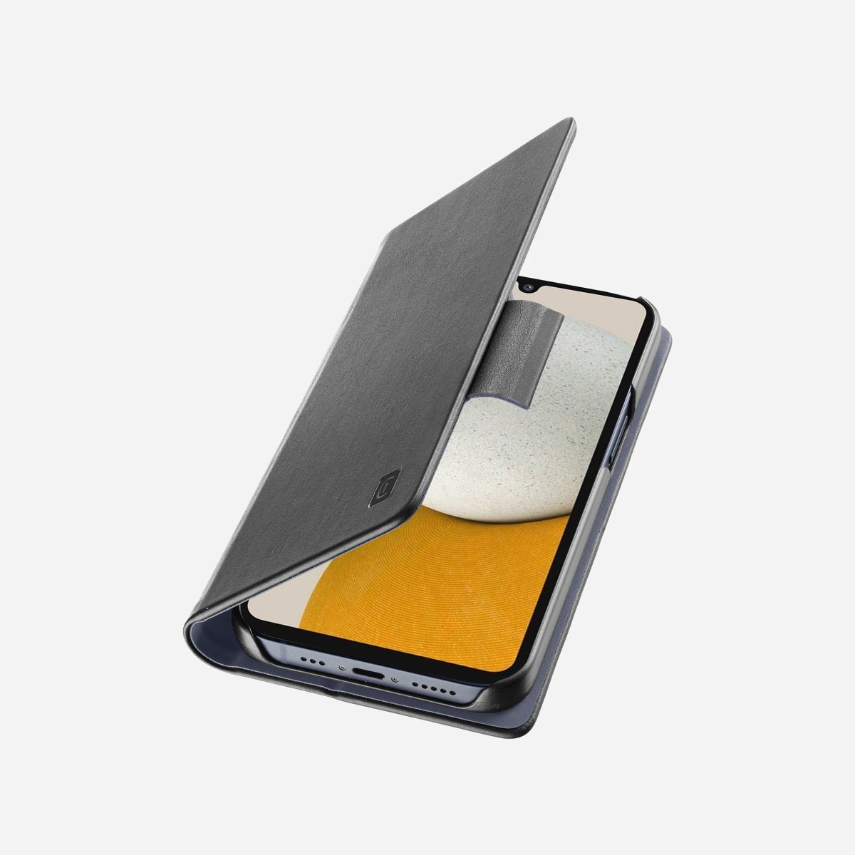 Cellularline Book Folio Noir Simili-Cuir pour Samsung Galaxy A34 5G 6.6" avec Support, Fermeture Magnétique & Pochette Carte (1 Compartiment) - Les étuis au format livre Book s’adaptent parfaitement à la forme du téléphone en en protégeant le dos, les bords et l’écran, sans compromettre l’accès aux touches et aux connecteurs. La fermeture magnétique latérale permet de maintenir le rabat bien fermé. Le design de la poche porte-cartes est spécialement étudié pour faciliter l’extraction de la carte (Easy Card Remove).