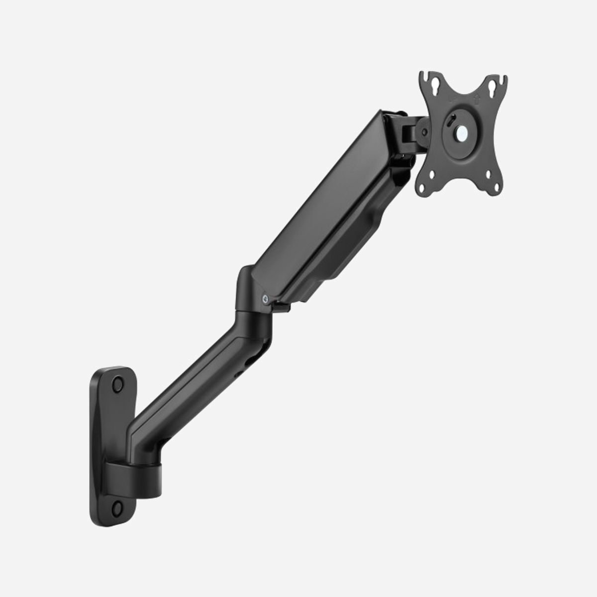 Techly ICA-LCD-G112E Support Mural Orientable pour Écran 17-32" (43.2-81.3cm) VESA 75x75/100x100, Charge Max 9kg, Inclinaison +/-90°, Rotation 180° - Techly ICA-LCD G112E. Capacité de charge maximale: 9 kg, Taille minimale de l'écran: 43,2 cm (17"), Taille maximale de l’écran: 81,3 cm (32"), Compatibilité interface de montage (min): 75 x 75 mm, Compatibilité interface de montage (max): 100 x 100 mm. Plage de l'angle d'oscillation: -90 - 90°, Angle d'inclinaison: -90 - 90°. Couleur du produit: Noir