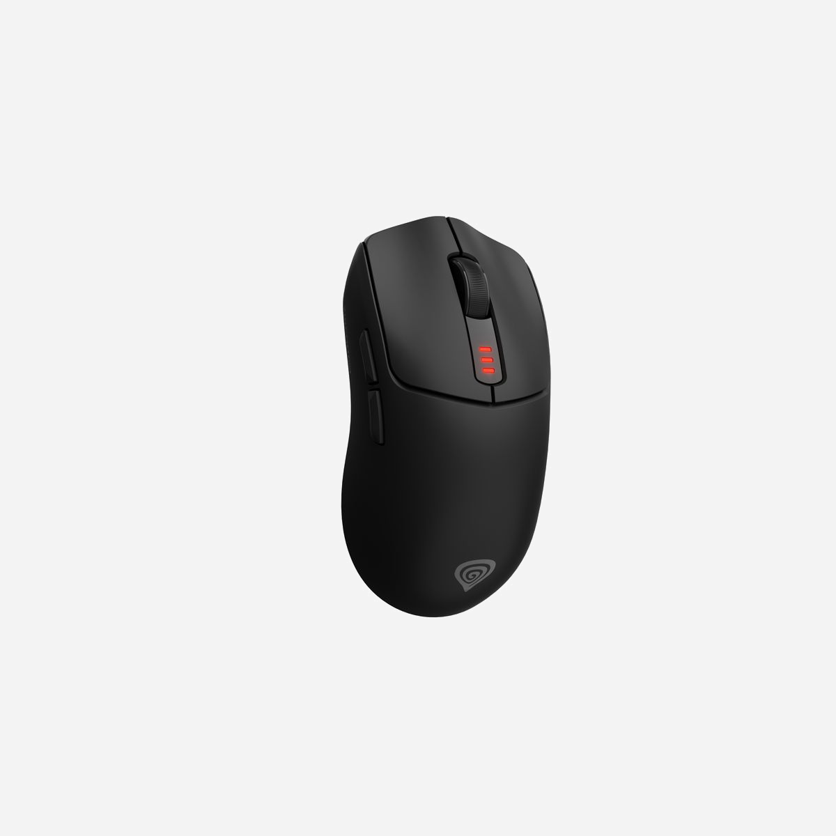 GENESIS Zircon 500 Souris Gaming Droitier RF Wireless/Bluetooth/USB-C Optique 10000 DPI, 6 Boutons Programmables, Capteur PMW3325, 1000Hz, Noir - GENESIS Zircon 500. Format: Droitier. Technologie de détecteur de mouvement: Optique, Interface de l'appareil: RF Wireless + Bluetooth + USB Type-C, Résolution en mouvement: 10000 DPI, Nombre d'images par seconde: 4600 ips, Type de boutons: Boutons poussoirs, Quantité de boutons programmables: 6, Type Scroll: Roue, Accélération (max): 20 G. Source d'alimentation: Batteries/Câble. Couleur du produit: Noir