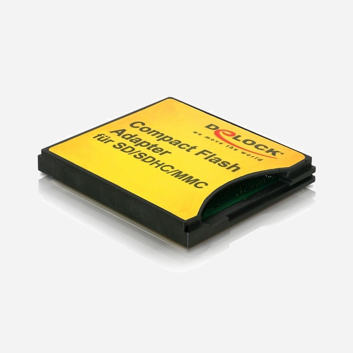DeLOCK 61590 Lecteur Cartes Mémoire Interne CompactFlash (CF, MMC, SD, SDHC) Couleur Jaune - DeLOCK 61590. Cartes mémoire compatibles: CF, MMC, SD, SDHC, Couleur du produit: Jaune. Interface: CompactFlash
