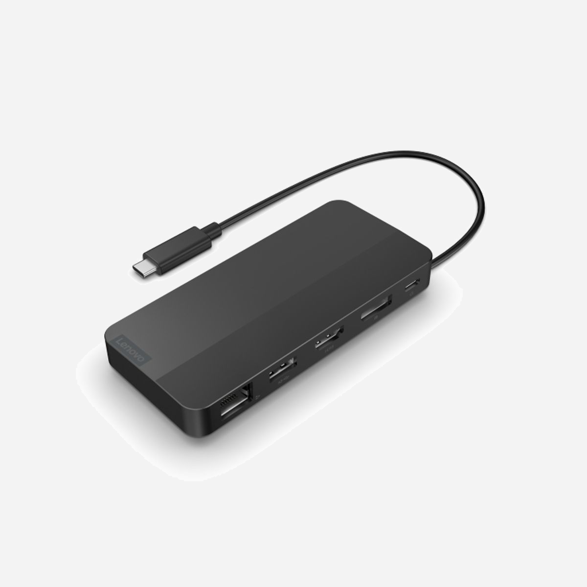 Lenovo 40B90000WW Station d'accueil USB-C 3.2 Gen 1, Ethernet Gigabit, HDMI 2.1 & DisplayPort 1.4, 4K UHD, Compatible Windows 10/11, Noir Eclipse - Lenovo 40B90000WW. Technologie de connectivité: Avec fil, Interface de l'hôte: USB 3.2 Gen 1 (3.1 Gen 1) Type-C. LAN Ethernet : taux de transfert des données: 1000 Mbit/s. Couleur du produit: Noir, Nom de la couleur: Eclipse Black, Type HD: 4K Ultra HD. Type de source d'alimentation: USB, Connecteur d'alimentation: USB Type-C, Type de prise: Sans prise. Prise en charge du système d'exploitation Windows: Windows 10, Windows 11