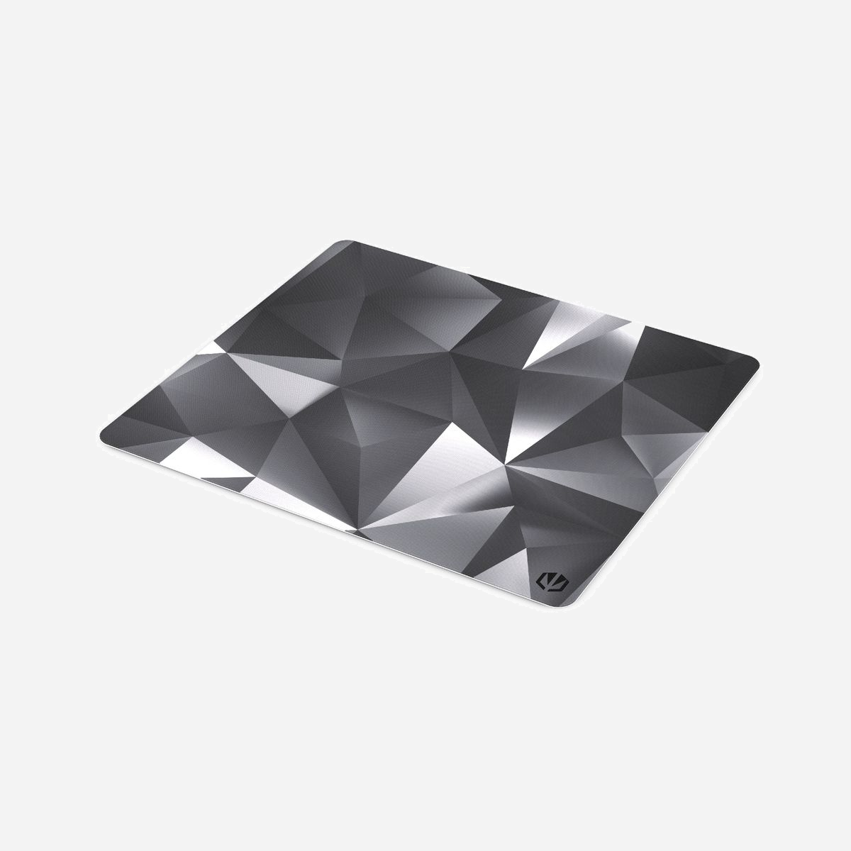 ENDORFY Crystal Black L - Tapis de Souris Gaming 450x400mm, Surface Tissu Noir/Blanc, Base Caoutchouc Antidérapante, Bords Cousus, Épaisseur 3mm - ENDORFY Crystal Black L. Largeur: 450 mm, Profondeur: 400 mm. Couleur du produit: Noir, Blanc, Coloration de surface: Motif, Matériel: Tissu, Caoutchouc, Coins anti-enroulement, Rebords cousus, Base antidérapante, Tapis de souris de jeu