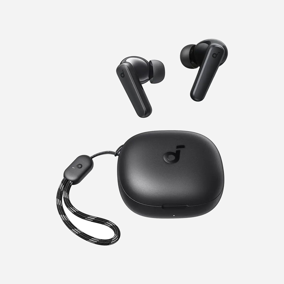 Anker R50i Écouteurs True Wireless Stereo (TWS) Bluetooth 5.3 Noir - Autonomie 10h/30h, IPX5, Gaming/Sports, Microphone intégré, USB-C - Anker R50i. Type de produit: Casque. Technologie de connectivité: True Wireless Stereo (TWS), Bluetooth. Utilisation recommandée: Traveling/Gaming/Sports, Couleur du produit: Noir