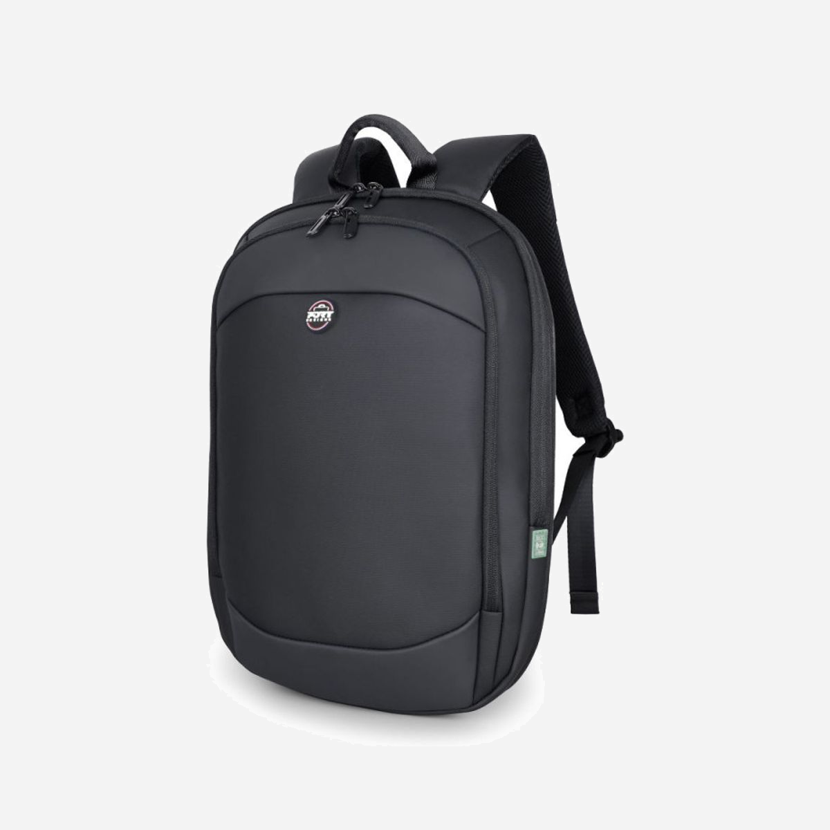 Port Designs Chicago Evo Expandable Eco Sac à dos 16" Polyester Noir, Volume 6-14L, Compartiment PC 386x267x30mm, Poches multiples, R-PET recyclé - <b>Flexibilité et Espace:</b><br>Découvrez notre sac à dos extensible CHICAGO EVO EXPANDABLE ECO, conçu pour les ordinateurs portables de 15.6/16’’. Grâce à sa capacité ajustable, passez facilement d'une configuration slim de 6L à une configuration ultra-spacieuse de 14L pour s'adapter à toutes vos exigences.<br><br><b>Organisation Intelligente</b><br>Ce sac à dos offre des espaces de rangement multiples pour une organisation optimale : un compartiment matelassé pour votre ordinateur portable, un compartiment principal extensible pour vos accessoires et effets personnels, un grand compartiment avant avec organisateur et porte-clés amovible, ainsi que des poches intérieures zippées et plates pour garder tout à portée de main.<br><br><b>Confort et Durabilité</b><br>Le CHICAGO EVO EXPANDABLE ECO est doté de dos, bretelles et poignées renforcés pour un confort maximal. Fabriqué à partir de matériaux recyclés r-PET, il est également résistant à l'eau grâce à ses matières extérieures déperlantes. Transportez-le facilement grâce à la sangle pour poignée télescopique de valise et ses tirettes ergonomiques en métal.<br><br><b>Engagement Écologique et Garantie</b><br>Faites un choix responsable avec ce sac à dos éco-conçu à partir de matériaux recyclés. Bénéficiez également de la sérénité d'une garantie à vie sous conditions. Le CHICAGO EVO EXPANDABLE ECO est le compagnon idéal pour ceux qui recherchent une solution pratique, durable et respectueuse de l'environnement.<br><br>Optez pour l'innovation avec le sac à dos CHICAGO EVO EXPANDABLE ECO - la solution idéale pour les professionnels modernes et les voyageurs soucieux de l'environnement. Confort, flexibilité et durabilité réunis dans un design élégant et fonctionnel. Faites le choix du futur dès aujourd'hui !