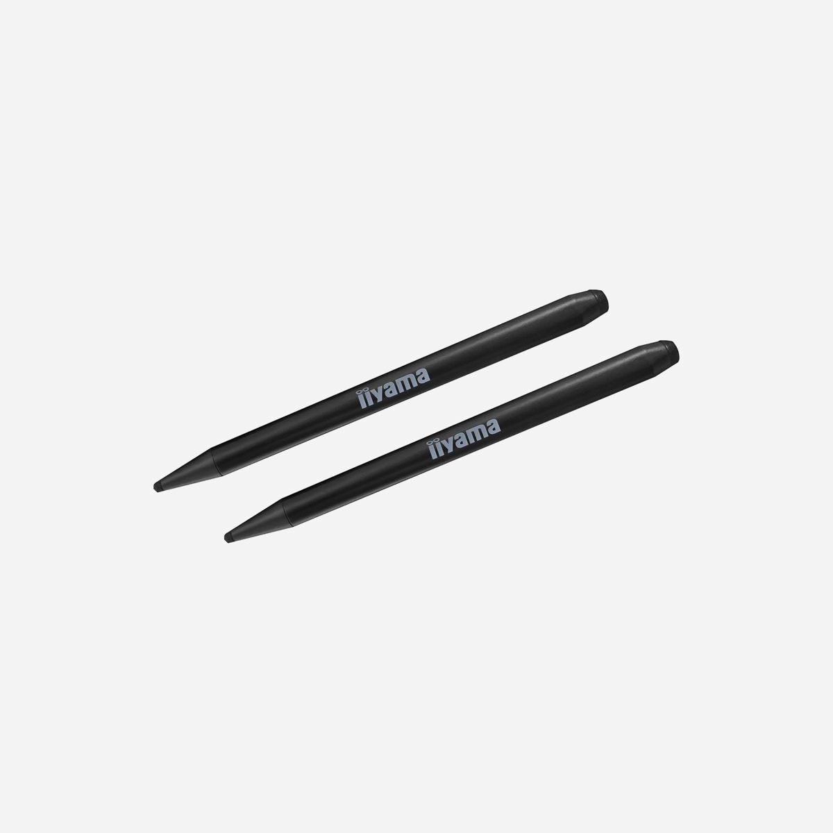 iiyama STYLUS-P13 : Ensemble de 2 stylets noirs à double pointe pour écrans interactifs iiyama TE12, TE14 et TE18 SERIES, revêtement antibactérien. - Ensemble de deux stylets à double pointe avec revêtement antibactérien, applicable aux écrans interactifs ENI iiyama suivants: SÉRIE TE12, SÉRIE TE14 et SÉRIE TE18