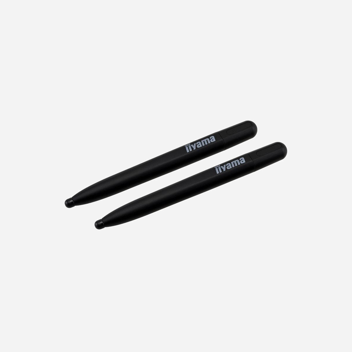 iiyama STYLUS-P08 - Ensemble de 2 stylets noirs antibactériens pour écrans interactifs iiyama TE68 SERIES, TE03 SERIES et TE04 SERIES - Ensemble de deux stylets avec revêtement antibactérien, applicable aux écrans interactifs ENI iiyama suivants: SÉRIES TE68, TE03 et TE04.