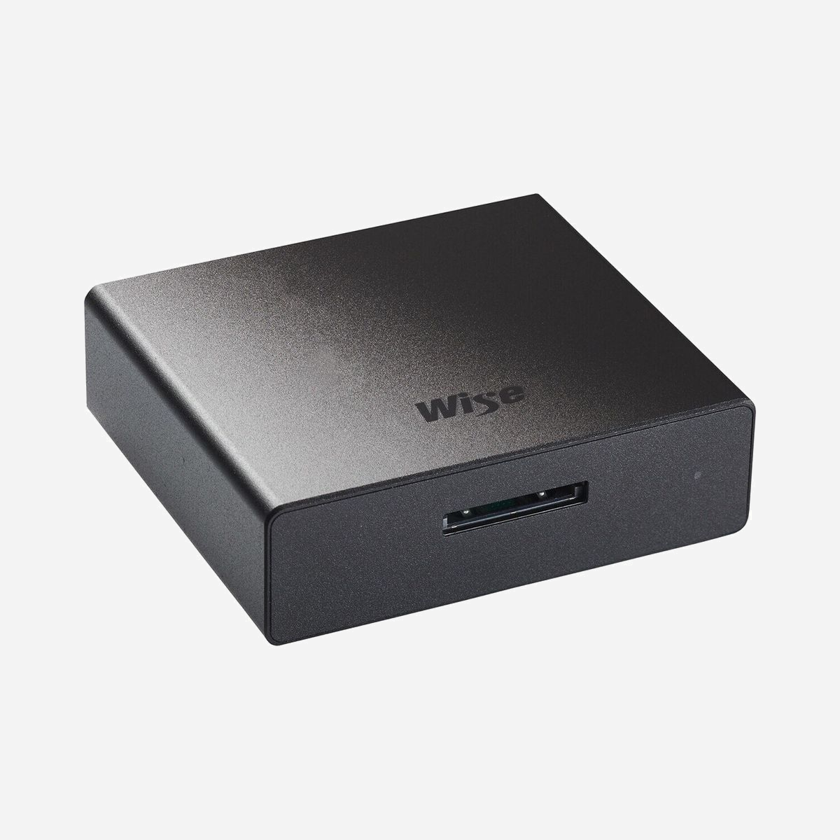 Lecteur de carte mémoire Wise RD-40CXB USB pour CFexpress Type A, taux de transfert 40000 Mbit/s, boîtier aluminium noir, dimensions 69.8x62x21 mm. - Wise RD-40CXB. Cartes mémoire compatibles: CFexpress Type A, Couleur du produit: Noir, Taux de transfert de données: 40000 Mbit/s. Interface: USB. Largeur: 69,8 mm, Profondeur: 62 mm, Hauteur: 21 mm. Quantité: 1 pièce(s), Type d'emballage: Boîte avec crochet. Période de garantie: 2 année(s)