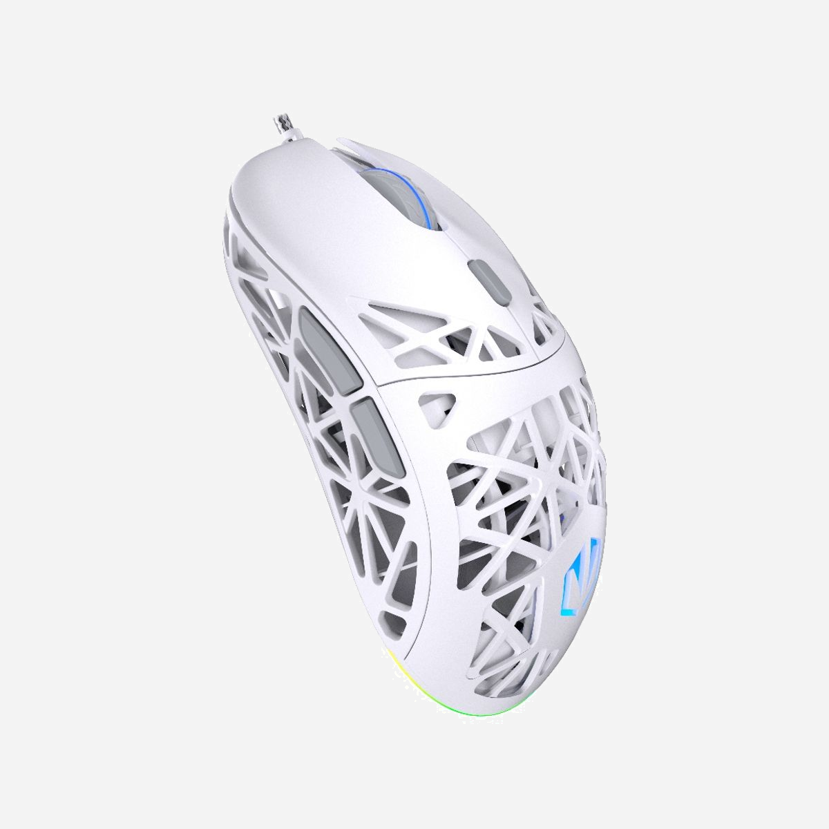 ENDORFY LIV Onyx White - Souris Gaming Ambidextre Bluetooth, Optique 12000 DPI, 6 Boutons Programmables, 300 IPS, 54g, PTFE, Compatible Windows/macOS/Linux - ENDORFY LIV Onyx White. Format: Ambidextre. Technologie de détecteur de mouvement: Optique, Interface de l'appareil: Bluetooth, Résolution en mouvement: 12000 DPI, Quantité de boutons programmables: 6, Type Scroll: Roue. Couleur de l'éclairage: Multi. Source d'alimentation: Piles. Couleur du produit: Blanc