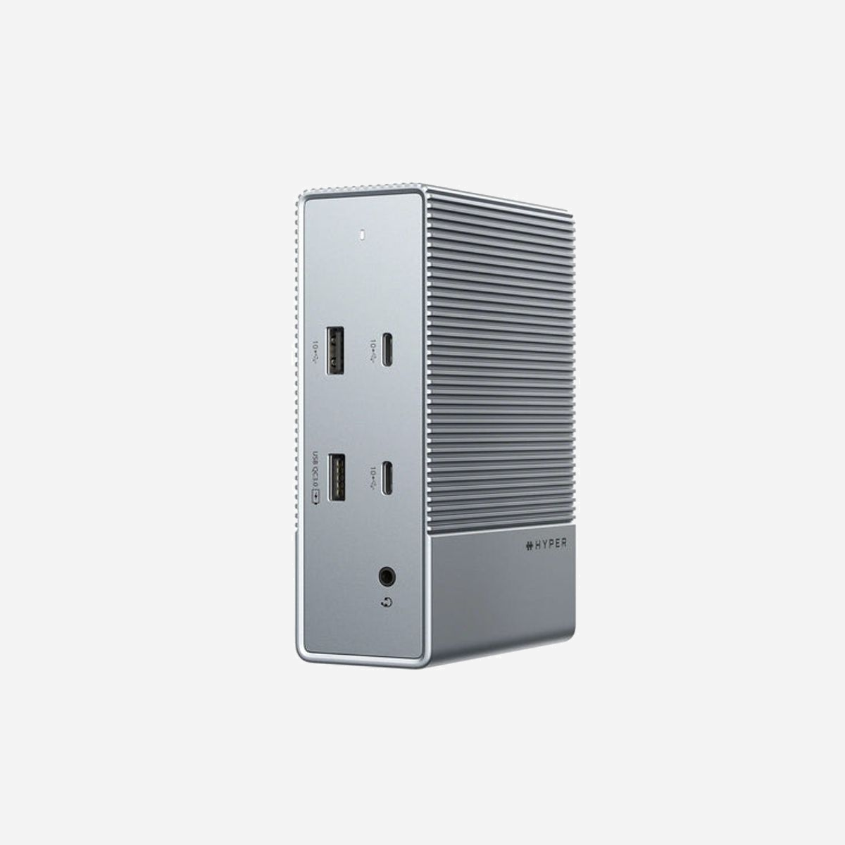 Station d'accueil Targus HDG215-EUZ USB 3.2 Gen 2 (3.1 Gen 2) Type-C 100W avec DisplayPort, HDMI, RJ-45 1Gbps, 3x USB-A, 1x USB-C et sortie audio 3,5mm - Argent - 60Hz - 88,9x132,1x43,9mm - Targus HDG215-EUZ. Interface de l'hôte: USB 3.2 Gen 2 (3.1 Gen 2) Type-C, Délivrance de la puissance USB jusqu’à: 100 W. LAN Ethernet : taux de transfert des données: 10,100,1000 Mbit/s. Couleur du produit: Argent, Taux de d'actualisation maximal: 60 Hz, Interfaces Hub: 3ˌ5mm, DisplayPort, HDMI, RJ-45, USB 3.2 Gen 2 (3.1 Gen 2) Type-A, USB 3.2 Gen 2 (3.1 Gen 2) Type-C. Largeur: 88,9 mm, Profondeur: 132,1 mm, Hauteur: 43,9 mm. Quantité: 1 pièce(s)