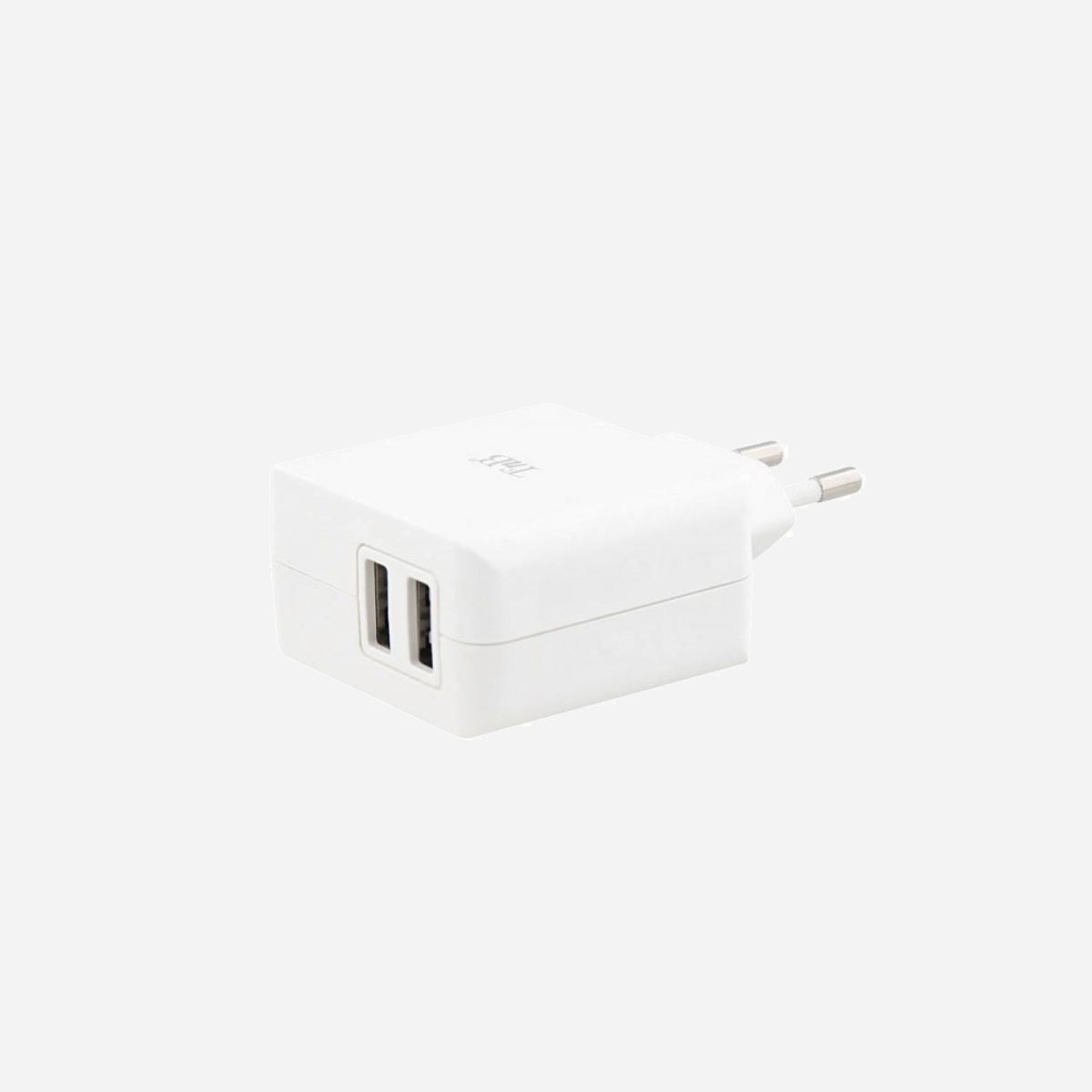 T'nB CH2USB48A Chargeur Secteur 2 Ports USB 4.8A Total avec Smart IC pour Optimisation de Charge Tablettes, Smartphones, Lecteurs MP3 - Grâce à ce chargeur secteur 2 USB compact (4.8A max.), chargez très rapidement tous vos appareils USB (Tablettes, Smartphones, lecteur MP3...).Sa taille compacte permet de l'utiliser aussi bien chez vous qu'en déplacement. De plus il est équipé de puces intelligentes (Smart IC) qui permettent d'optimiser la vitesse de charge de vos appareils.