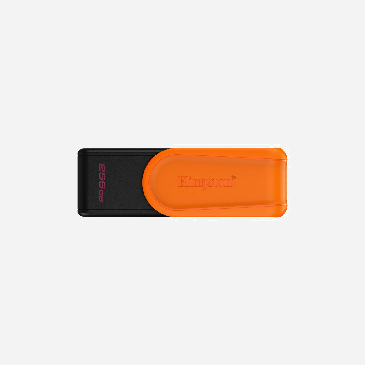 Kingston Technology DataTraveler Exodia S 256GB USB 3.2 Gen 1 Type-A Noir/Orange Compatible Windows/macOS/Linux/ChromeOS (DTXS/256GB) - <b>Avec capuchon pivotant aux couleurs vives</b><br>Kingston DataTraveler® Exodia™ S est une solution de stockage d’entrée de gamme conforme à la norme USB 3.2 Gen 1 pour les ordinateurs portables, les PC de bureau et autres appareils numériques. La DT Exodia S permet des transferts faciles et un stockage pratique des documents, des vidéos, de la musique et bien plus encore. Avec des capacités allant jusqu’à 512 Go*, la DT Exodia S est dotée d’un capuchon pivotant disponible dans plusieurs couleurs. Son design en fait une solution de stockage pratique pour le travail, l’école ou la maison. La DT Exodia S bénéficie d’une garantie de cinq ans, d’un support technique gratuit et de la fiabilité légendaire de Kingston®.<br><br><b>Design dynamique</b><br>Le capuchon pivotant facilite l’accès et protège le connecteur USB.<br><br><b>Unique et utile</b><br>Une solution de stockage colorée conforme à la norme USB 3.2 Gen 1 qui facilite les transferts de fichiers.